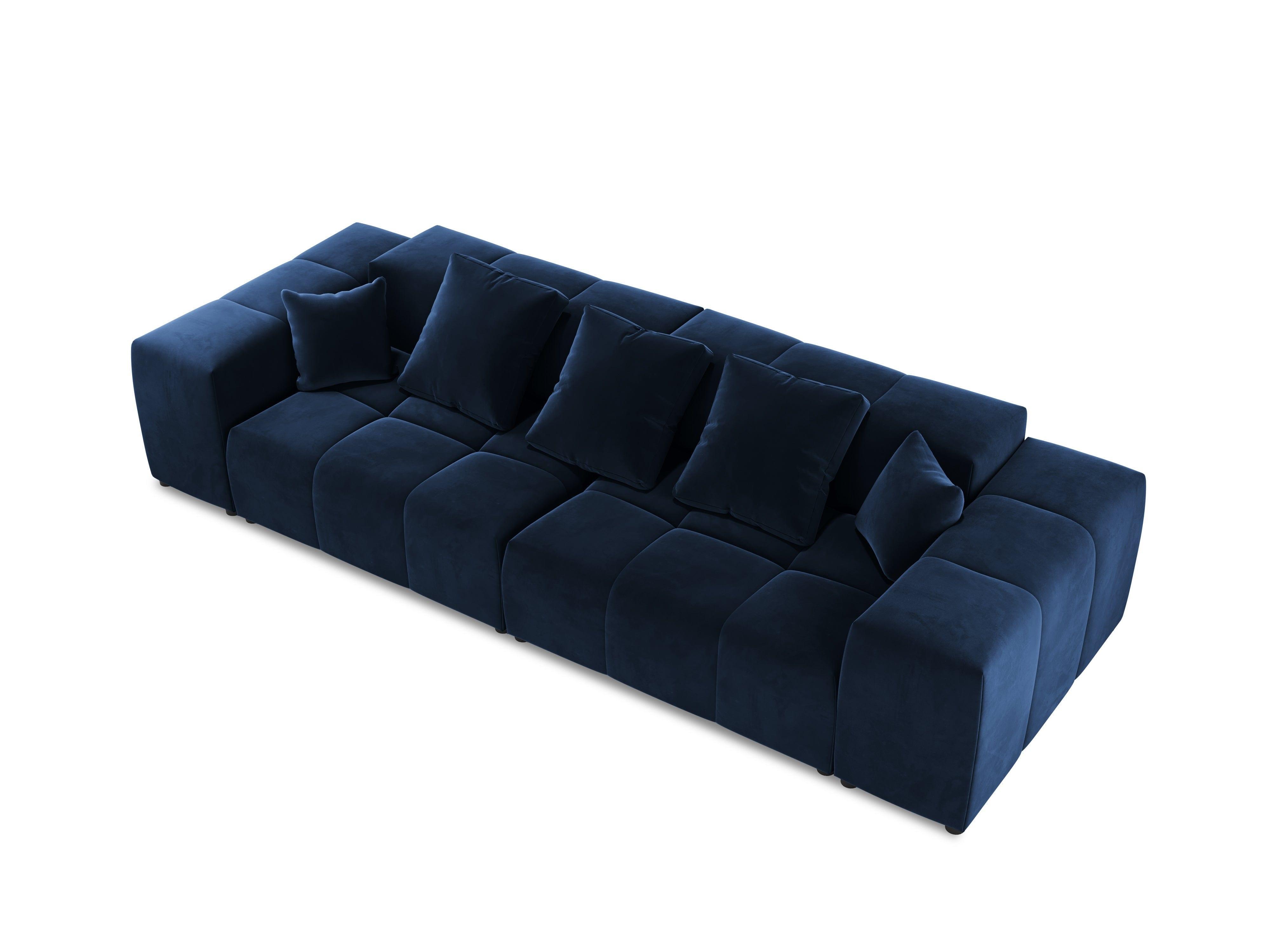 Sofa aksamitna ROME niebieski Cosmopolitan Design Eye on Design