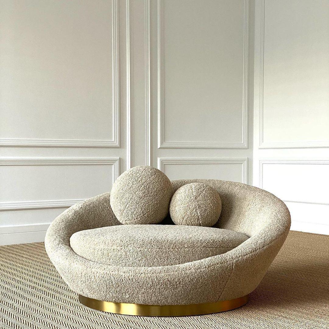 Sofa DUARDO piaskowy Eichholtz Eye on Design