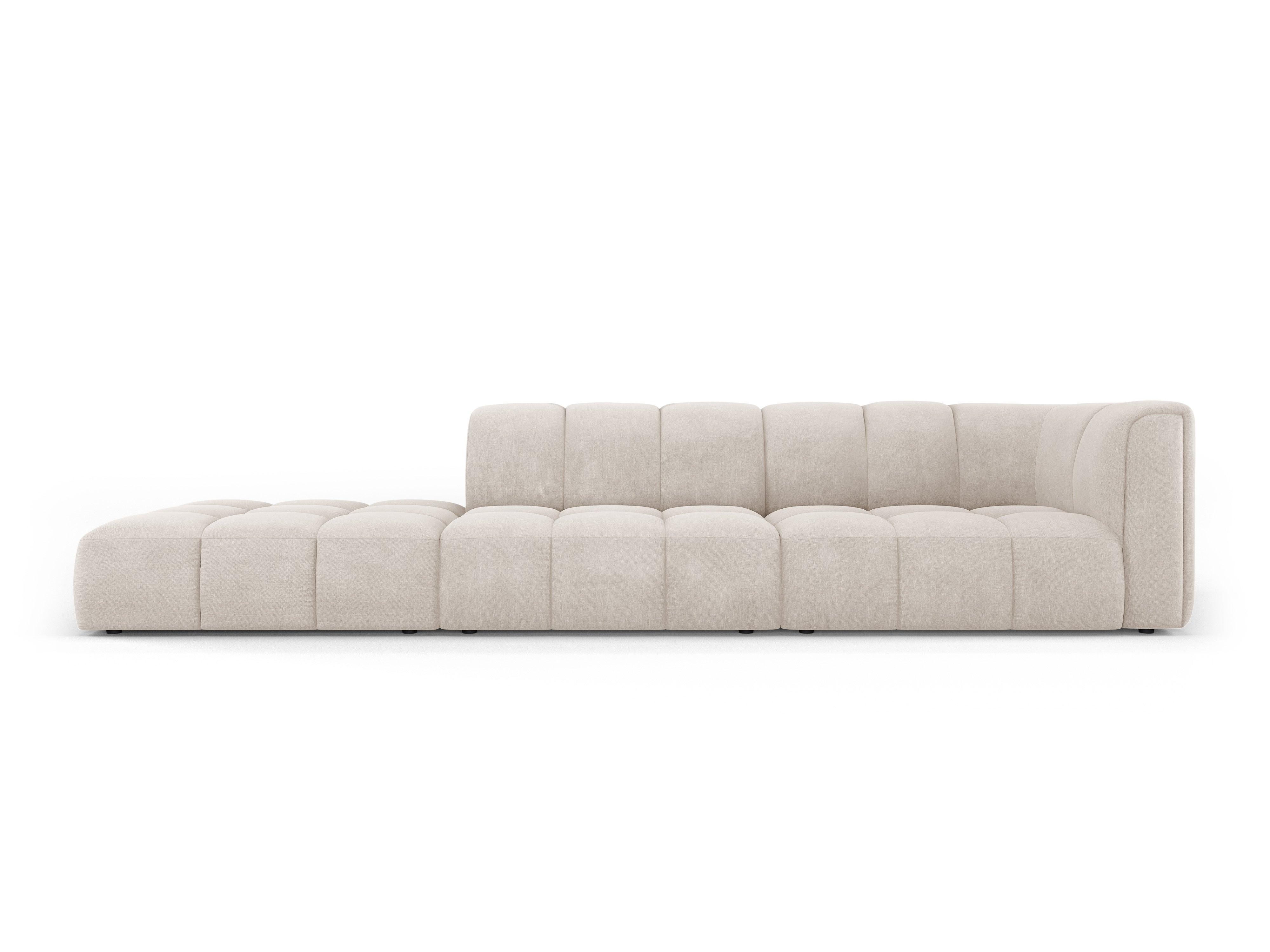 Sofa lewostronna FRANCESCA beżowy szenil Milo Casa Eye on Design