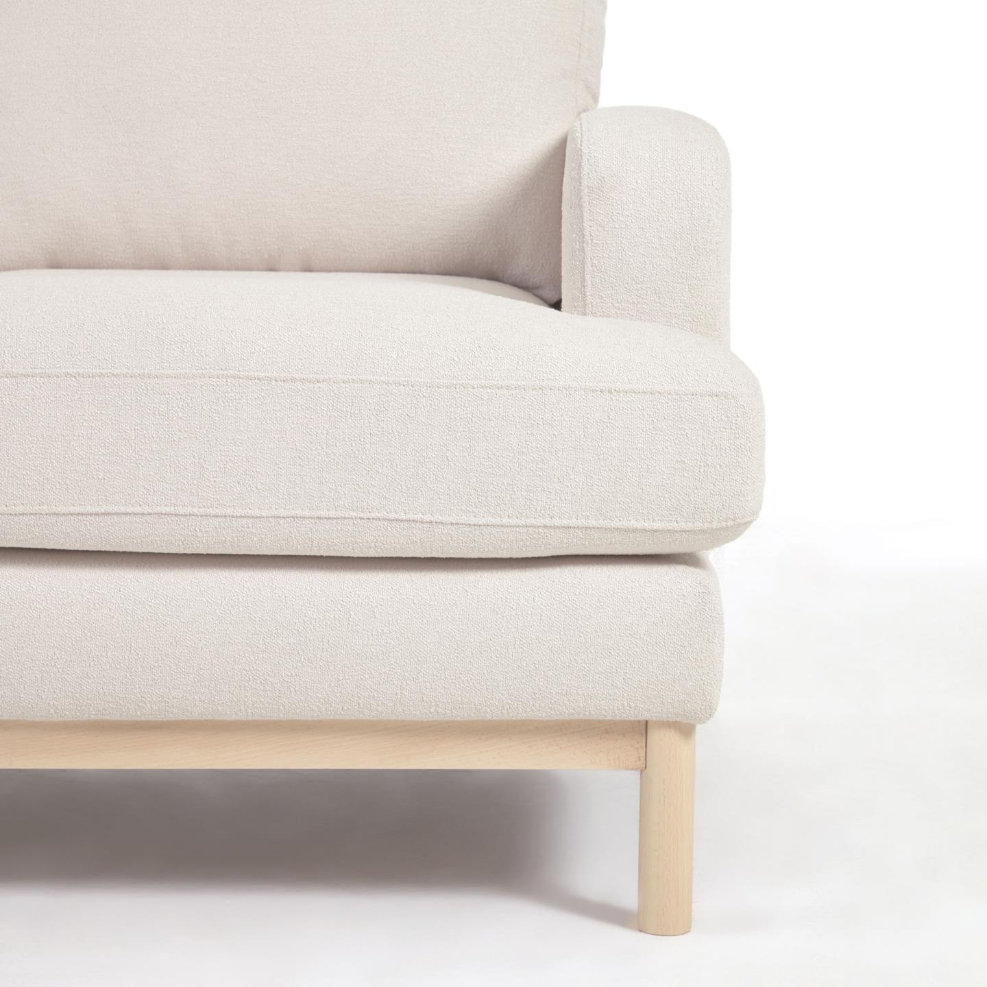 Sofa MIHAELA kremowy boucle La Forma Eye on Design