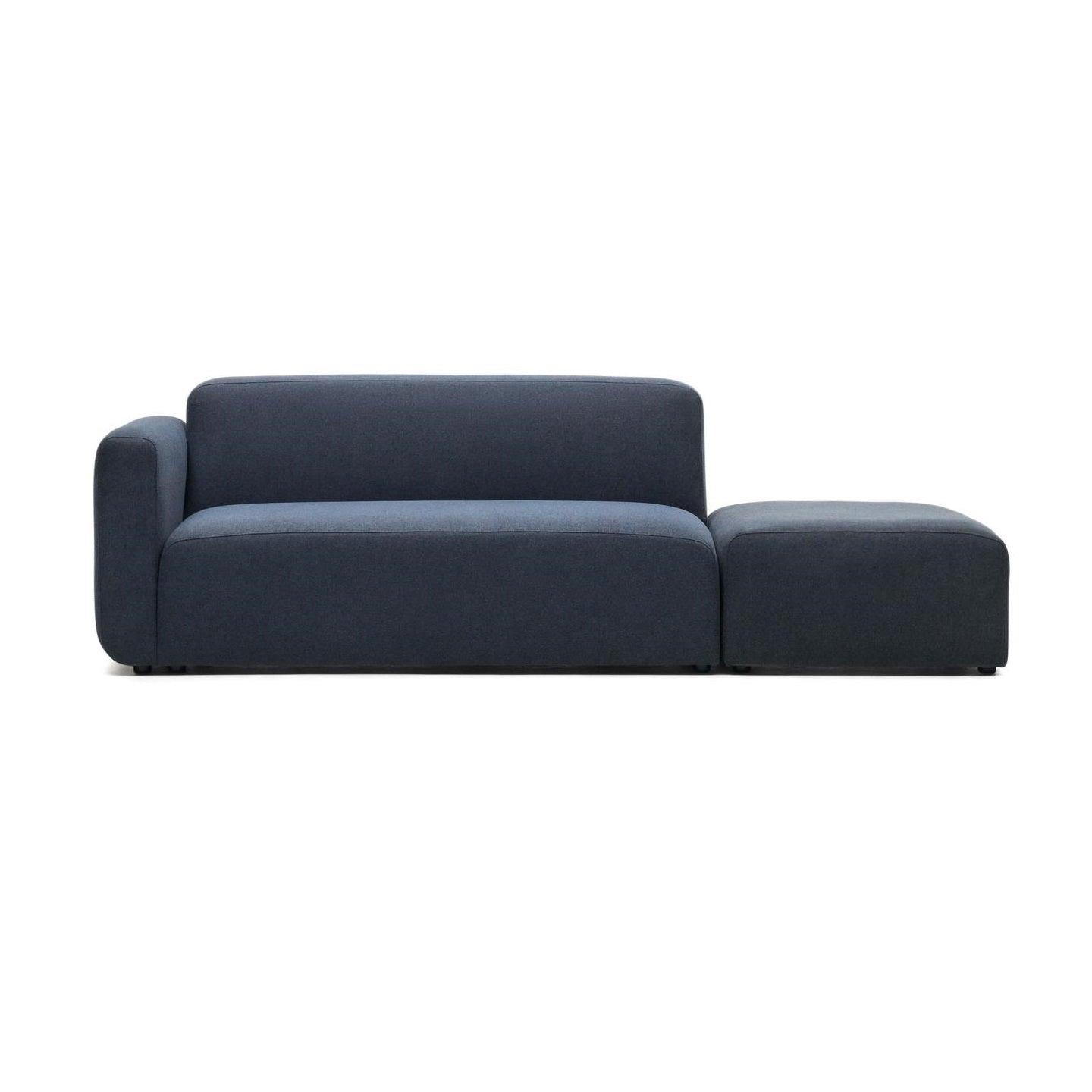 Sofa modułowa 2-osobowa uniwersalna otwarta NEOM niebieski La Forma Eye on Design