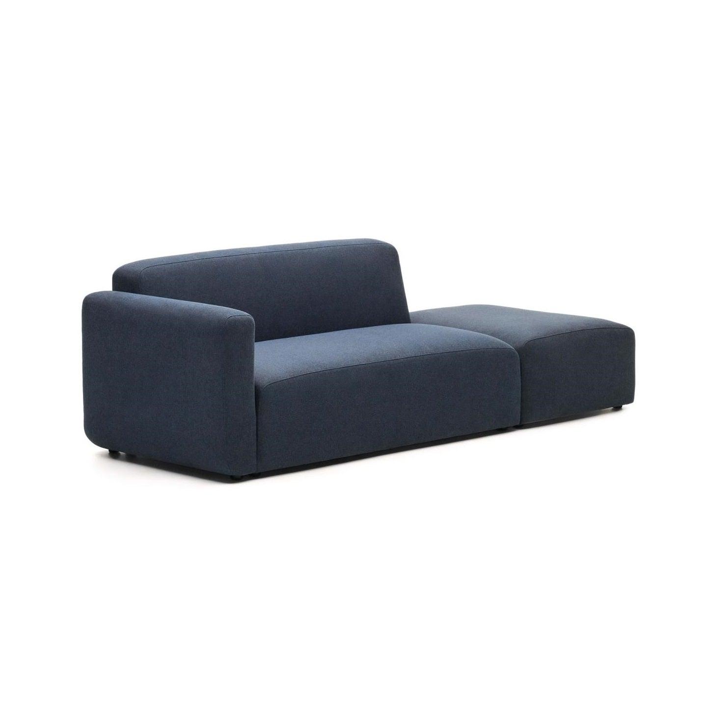 Sofa modułowa 2-osobowa uniwersalna otwarta NEOM niebieski La Forma Eye on Design