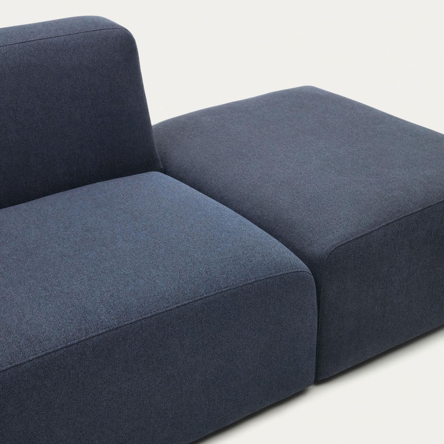 Sofa modułowa 2-osobowa uniwersalna otwarta NEOM niebieski La Forma Eye on Design
