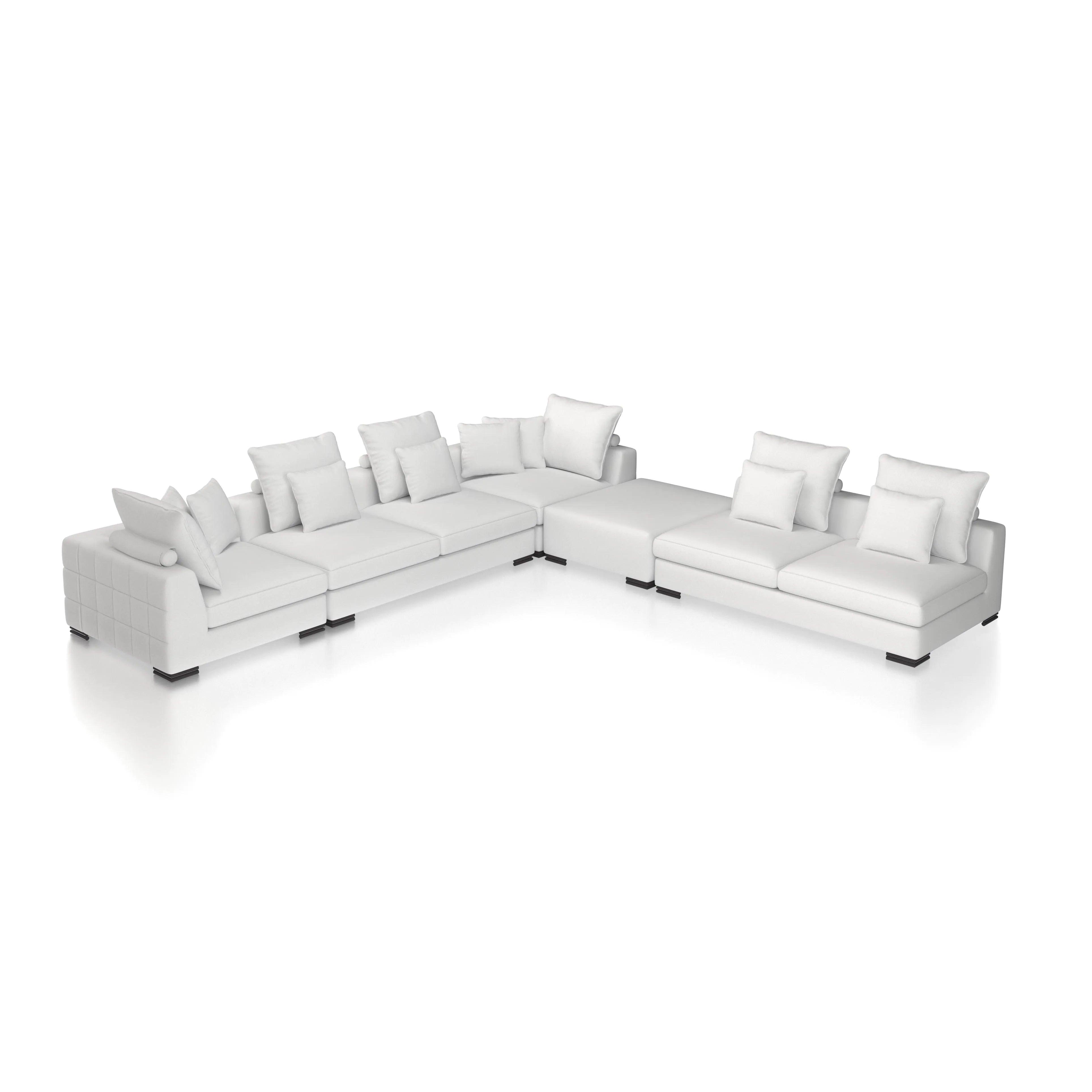 Sofa modułowa CLIFFORD - element narożny jasnobeżowy Eichholtz Eye on Design