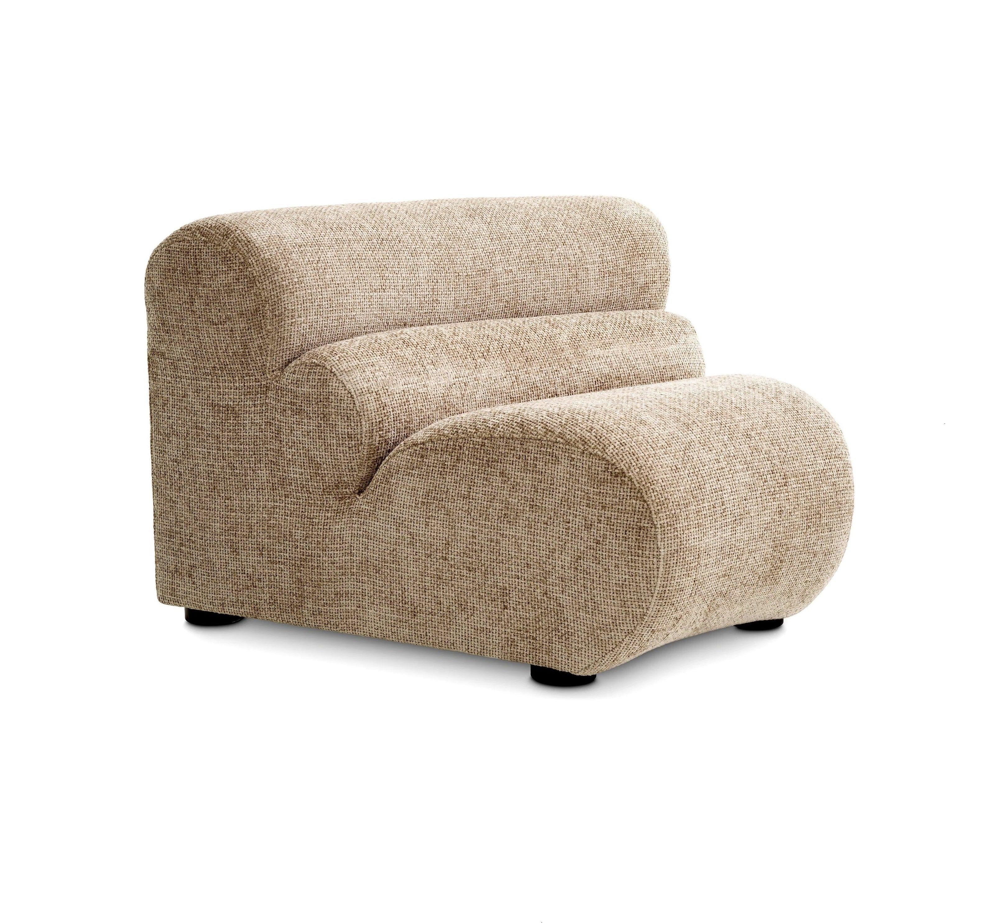 Sofa modułowa LINDAU - narożnik wewnętrzny piaskowy Eichholtz Eye on Design