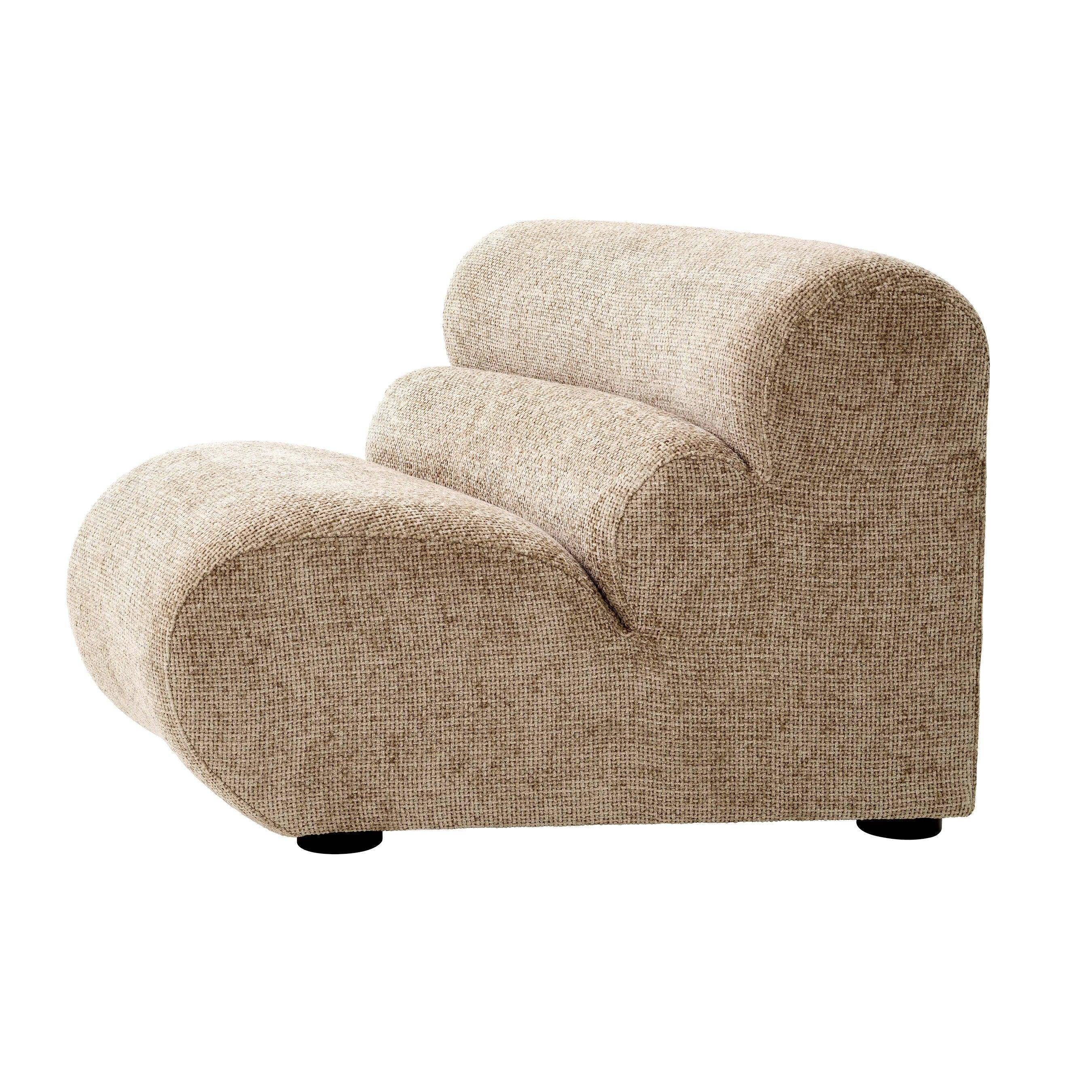 Sofa modułowa LINDAU - narożnik wewnętrzny piaskowy Eichholtz Eye on Design