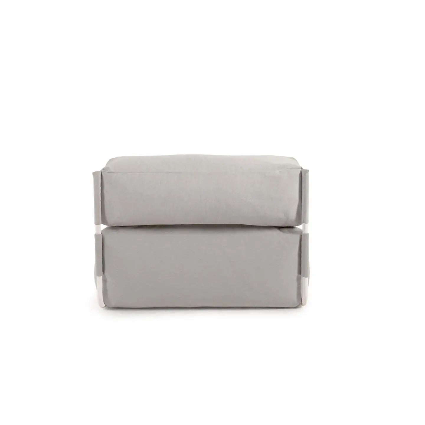 Sofa modułowa ogrodowa SQUARE - szezlong jasnoszary – Kave Home