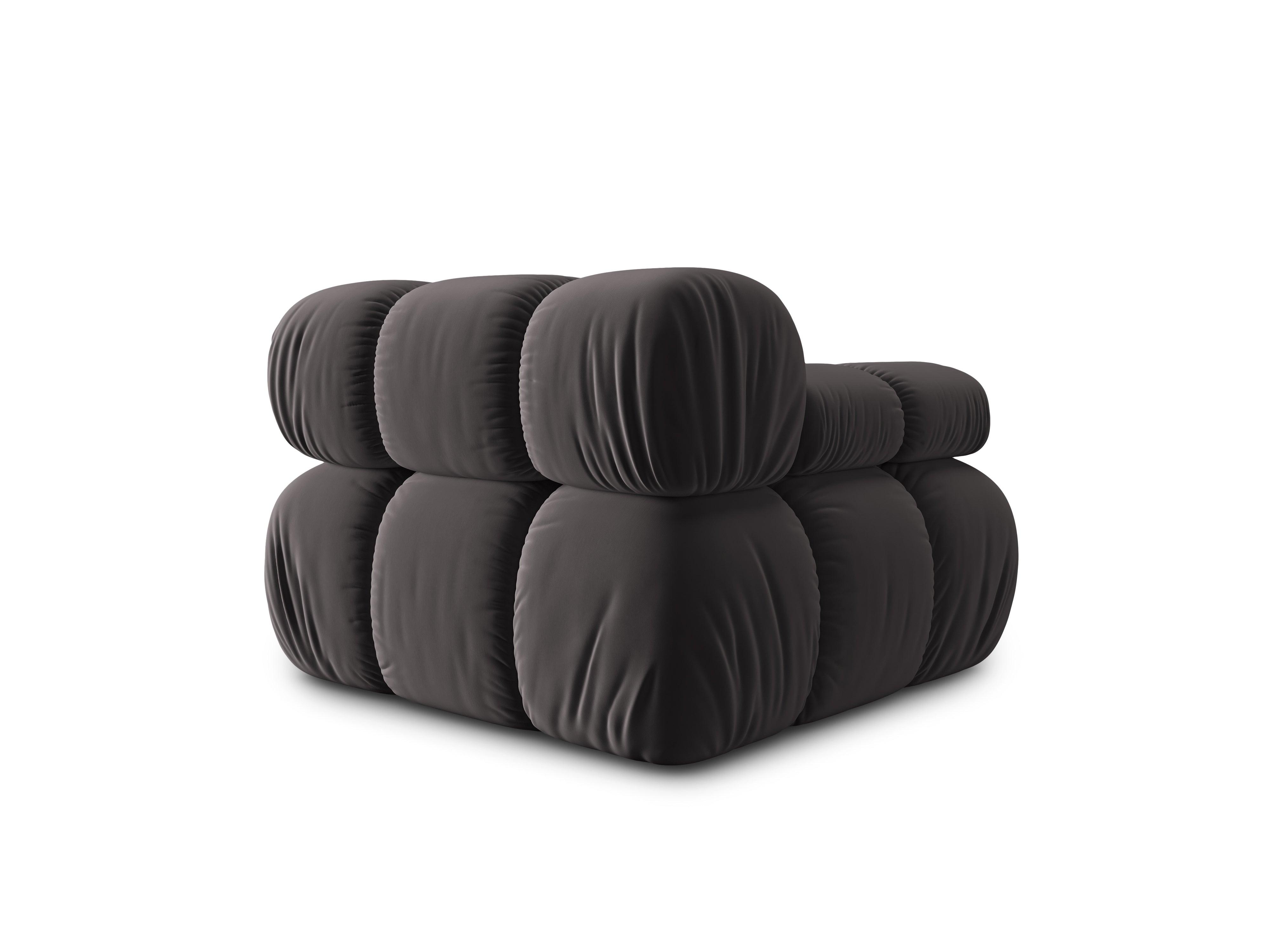 Sofa modułowa TROPEA - moduł lewostronny ciemnoszary Milo Casa Eye on Design