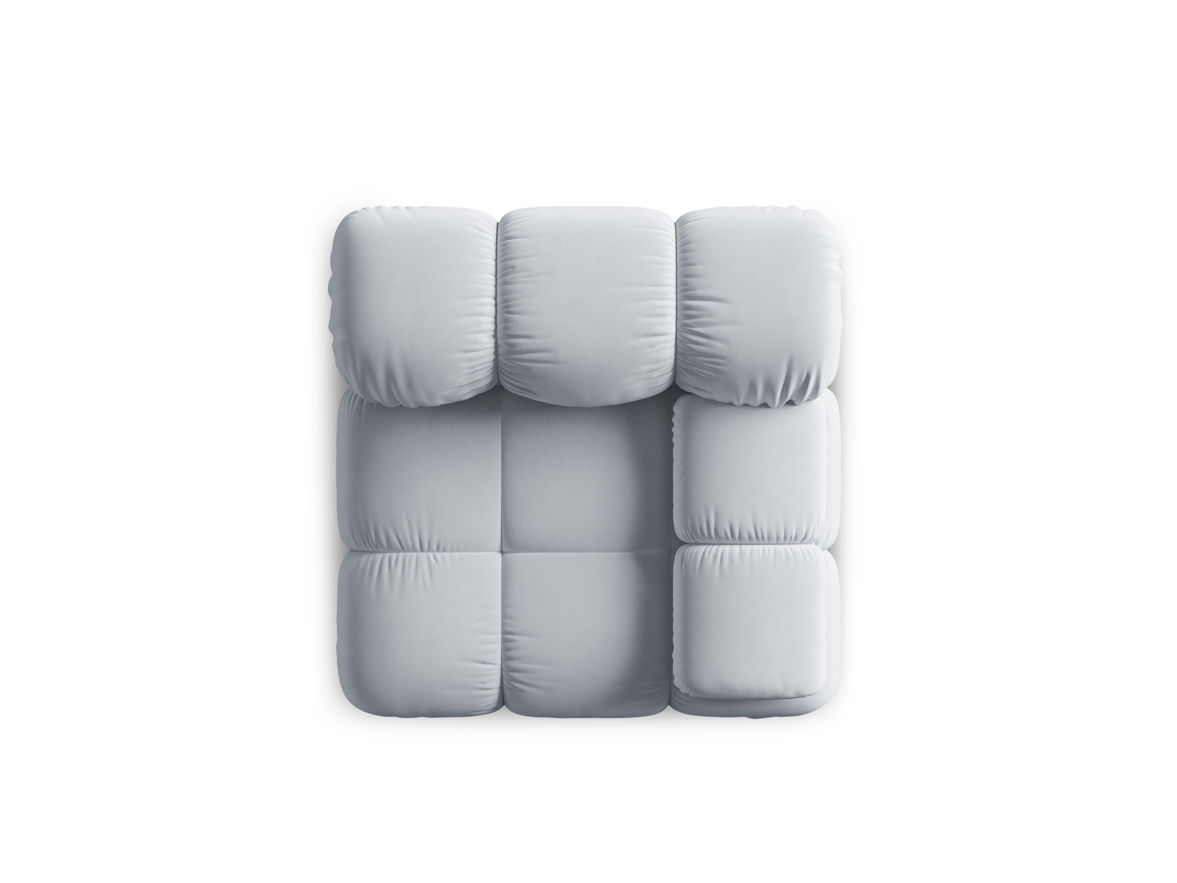Sofa modułowa TROPEA - moduł prawostronny jasnoniebieski Milo Casa Eye on Design