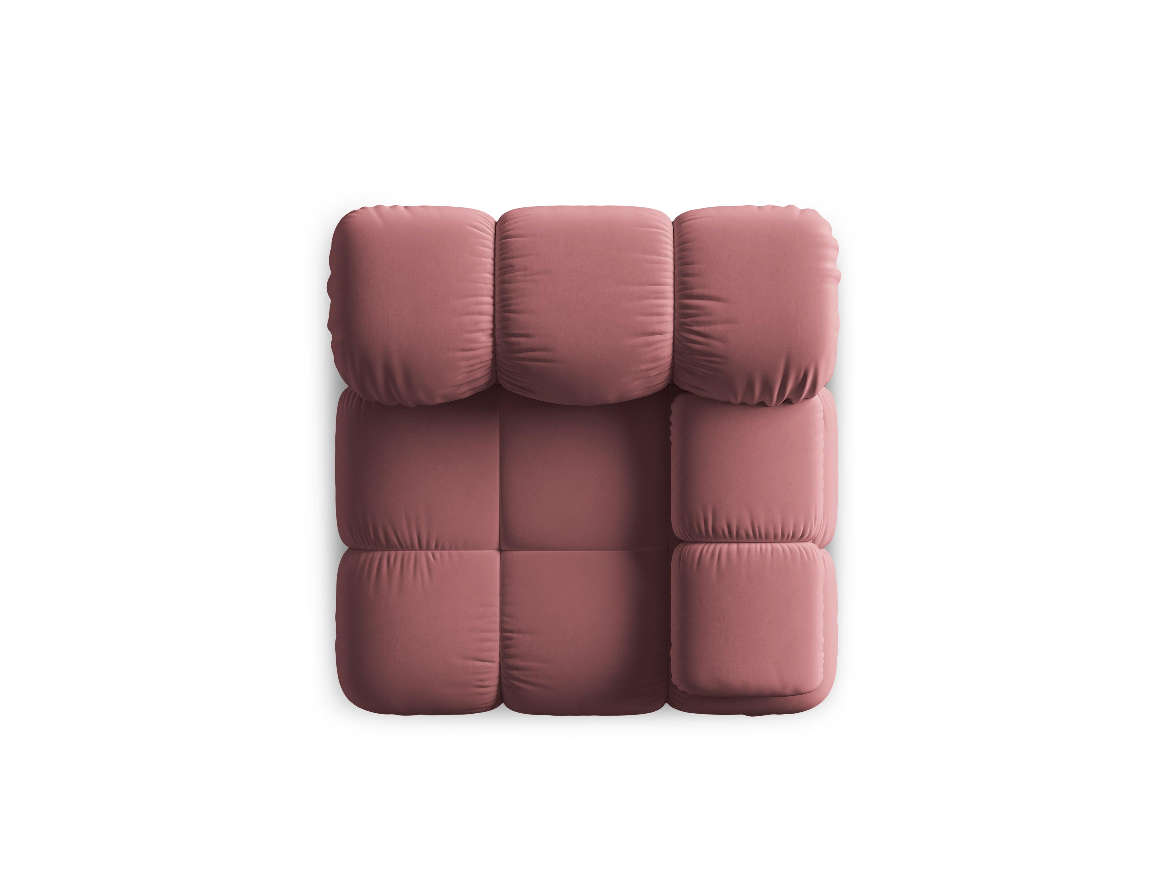 Sofa modułowa TROPEA - moduł prawostronny różowy Milo Casa Eye on Design