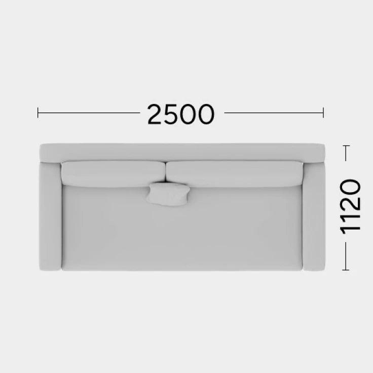 Sofa MYSTIC Rosanero 250x112 cm Grupa 0 Eye on Design
