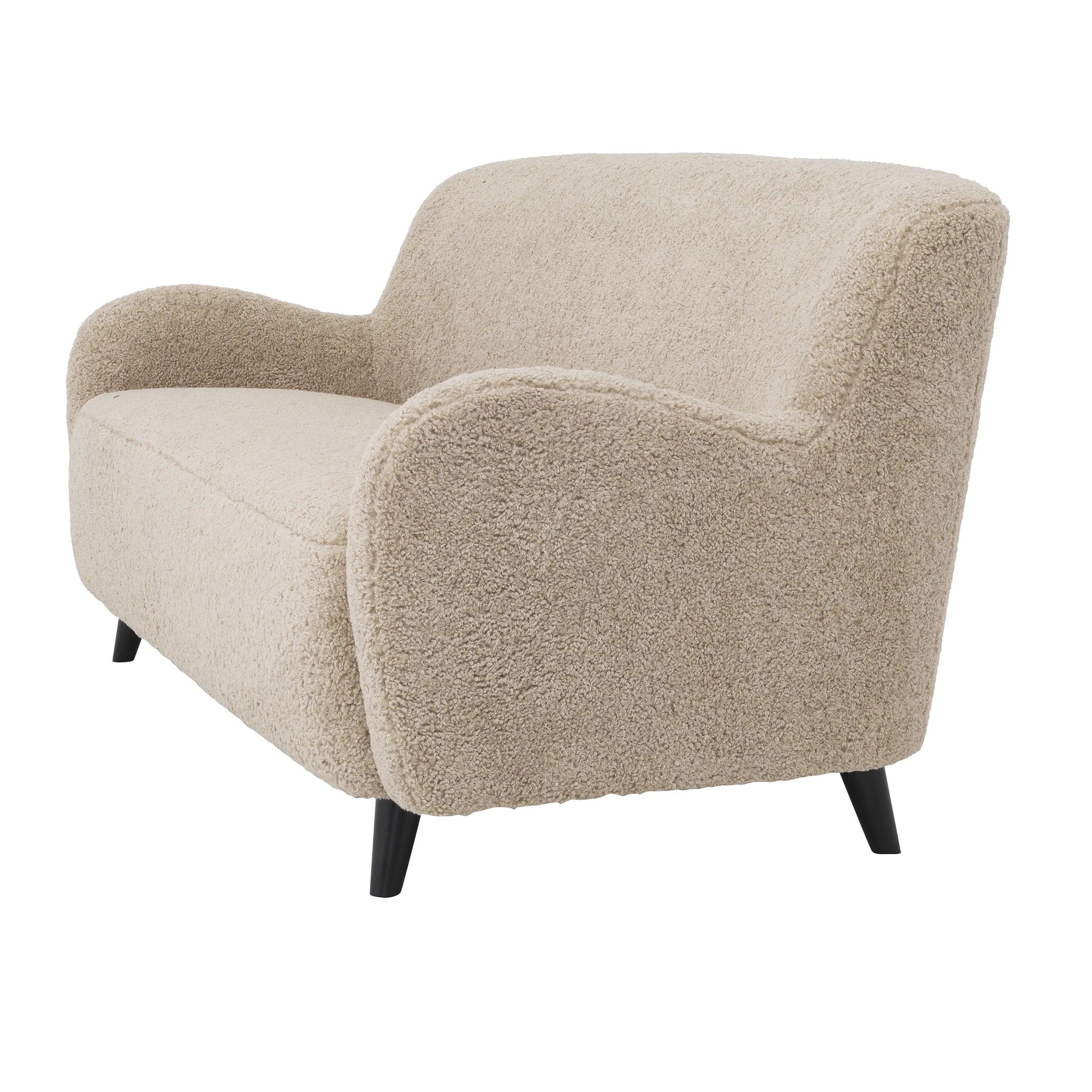 Sofa pluszowa SVANTE piaskowy Eichholtz Eye on Design