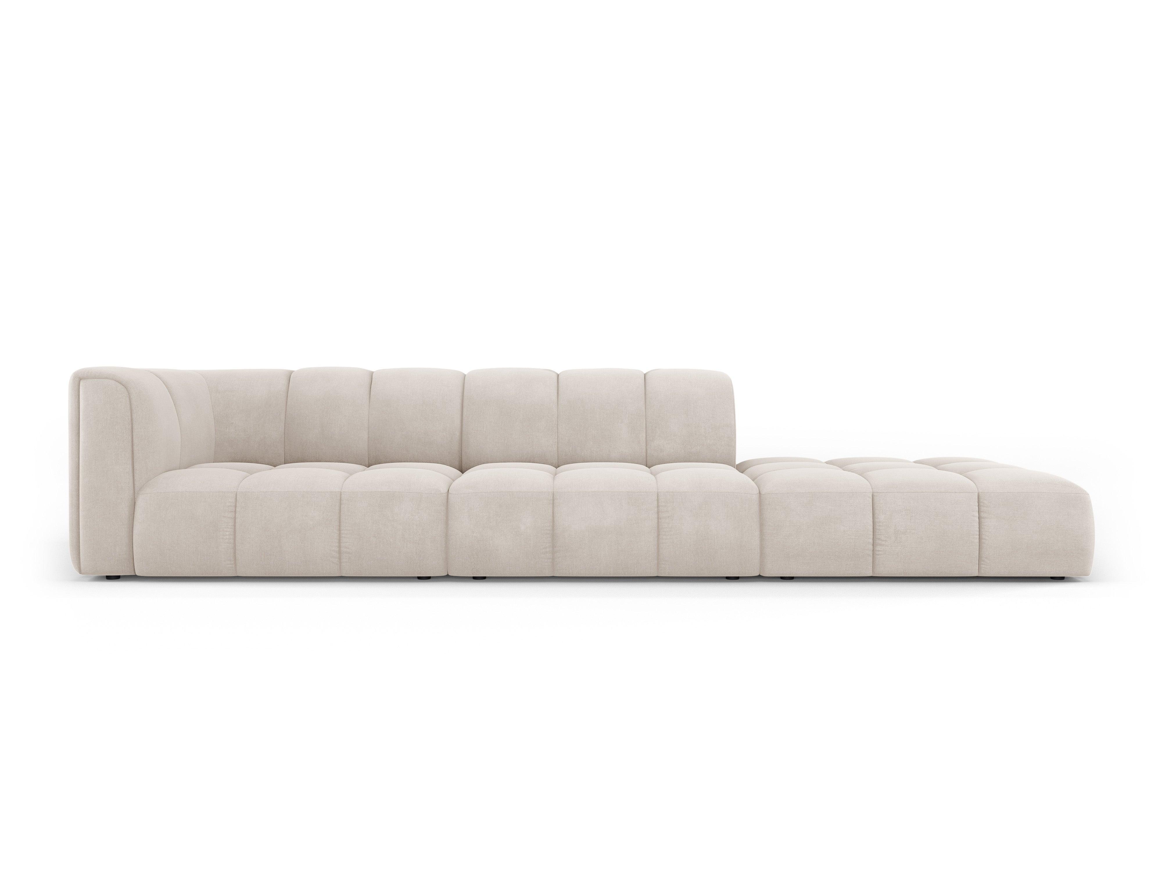 Sofa prawostronna FRANCESCA beżowy szenil Milo Casa Eye on Design
