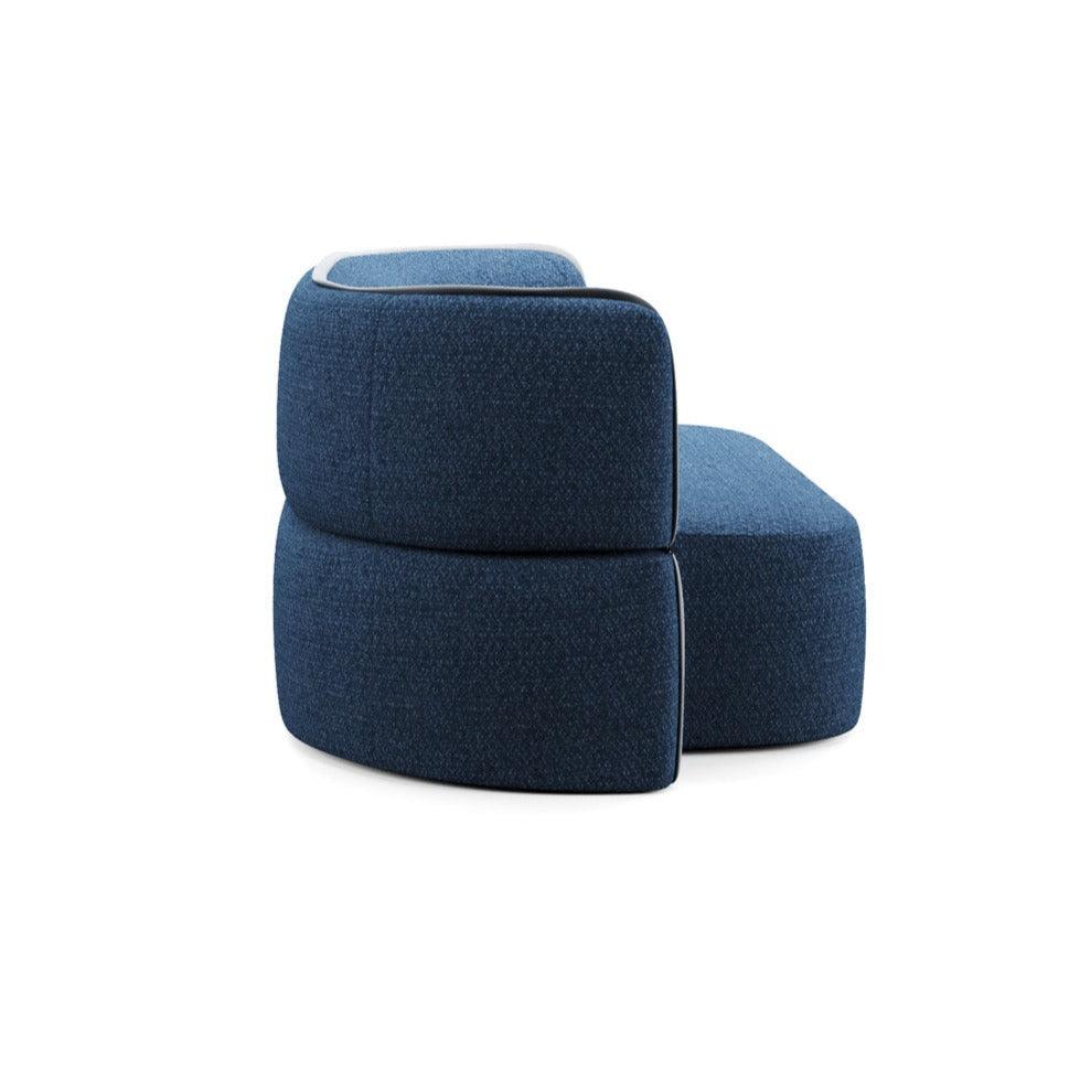 Sofa rozkładana SOFT ISLAND granatowy Liu Jo Living Eye on Design