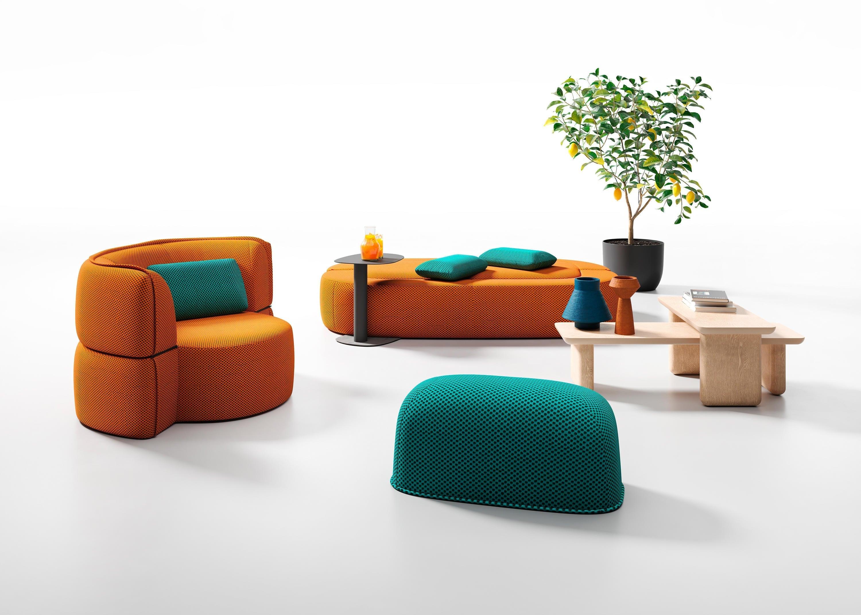 Sofa rozkładana SOFT ISLAND kremowy Liu Jo Living Eye on Design