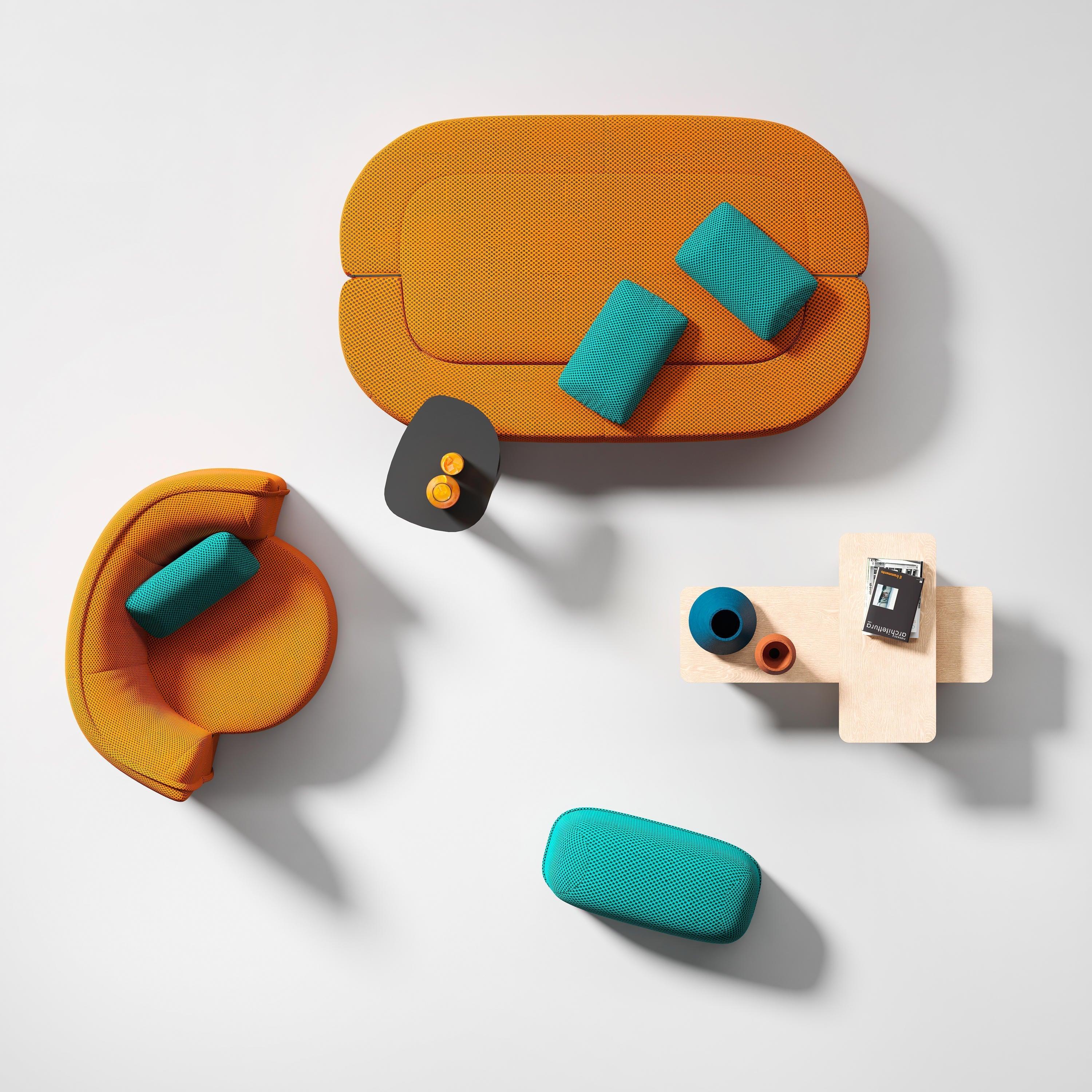 Sofa rozkładana SOFT ISLAND kremowy Liu Jo Living Eye on Design