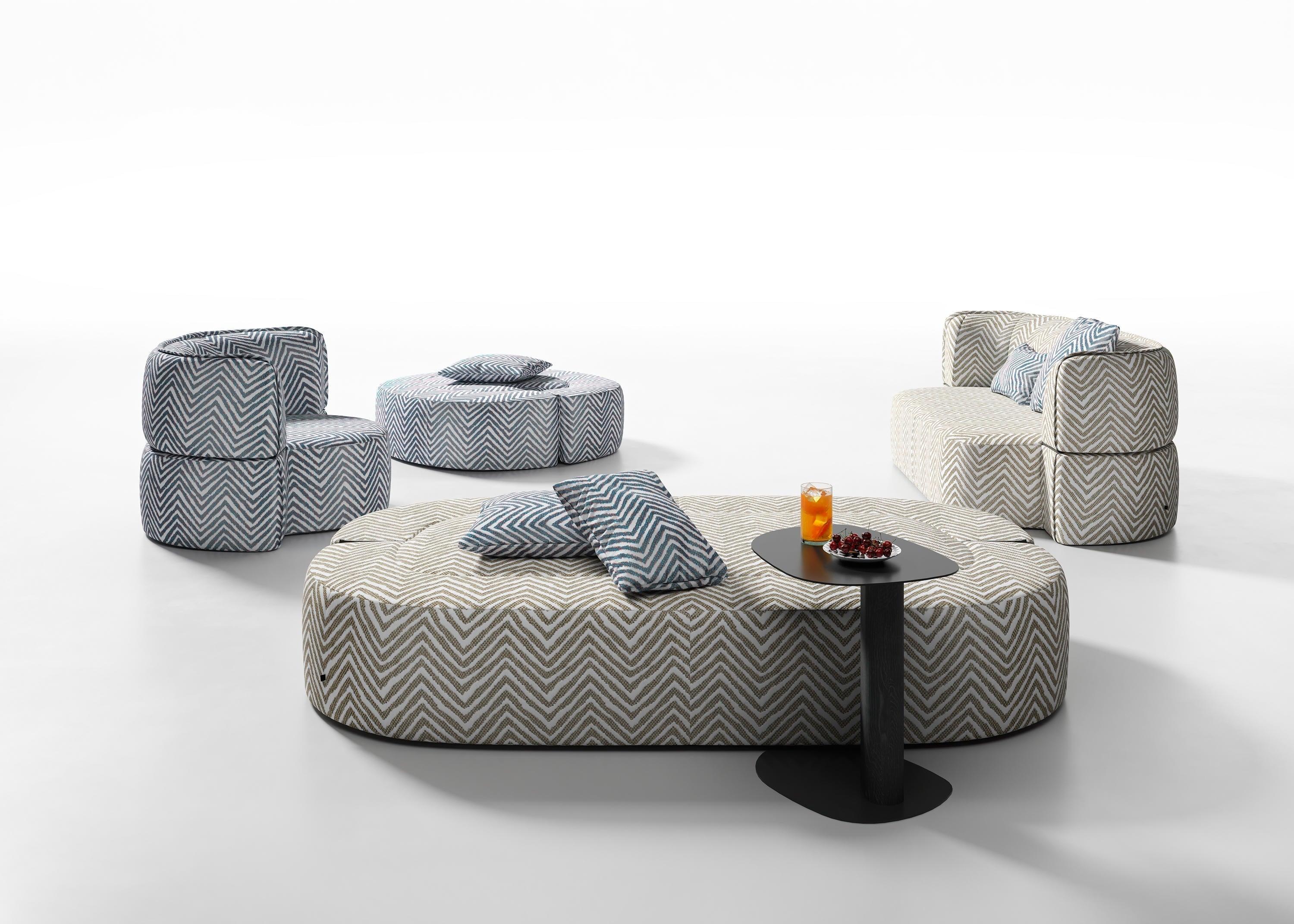 Sofa rozkładana SOFT ISLAND kremowy Liu Jo Living Eye on Design