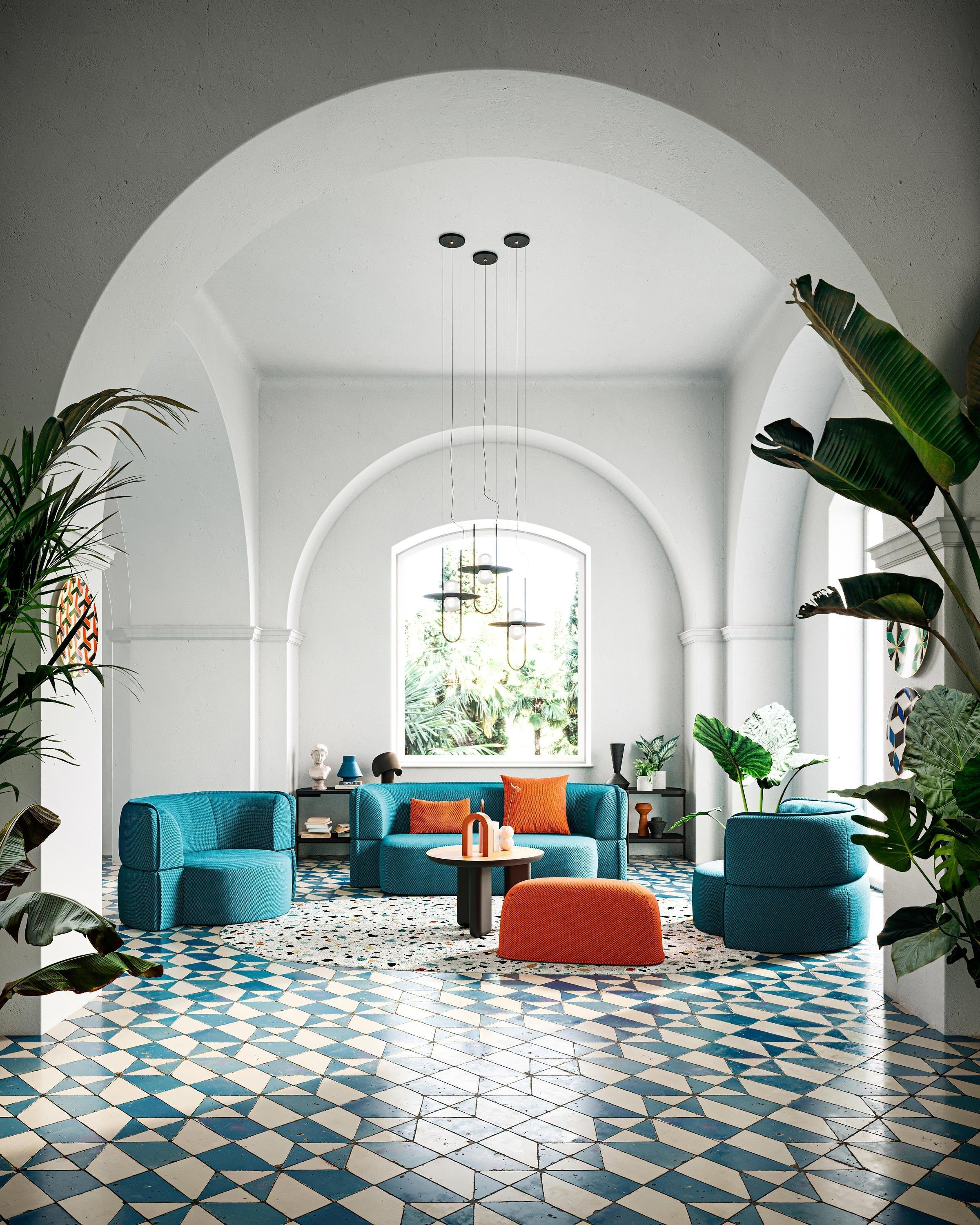Sofa rozkładana SOFT ISLAND kremowy Liu Jo Living Eye on Design