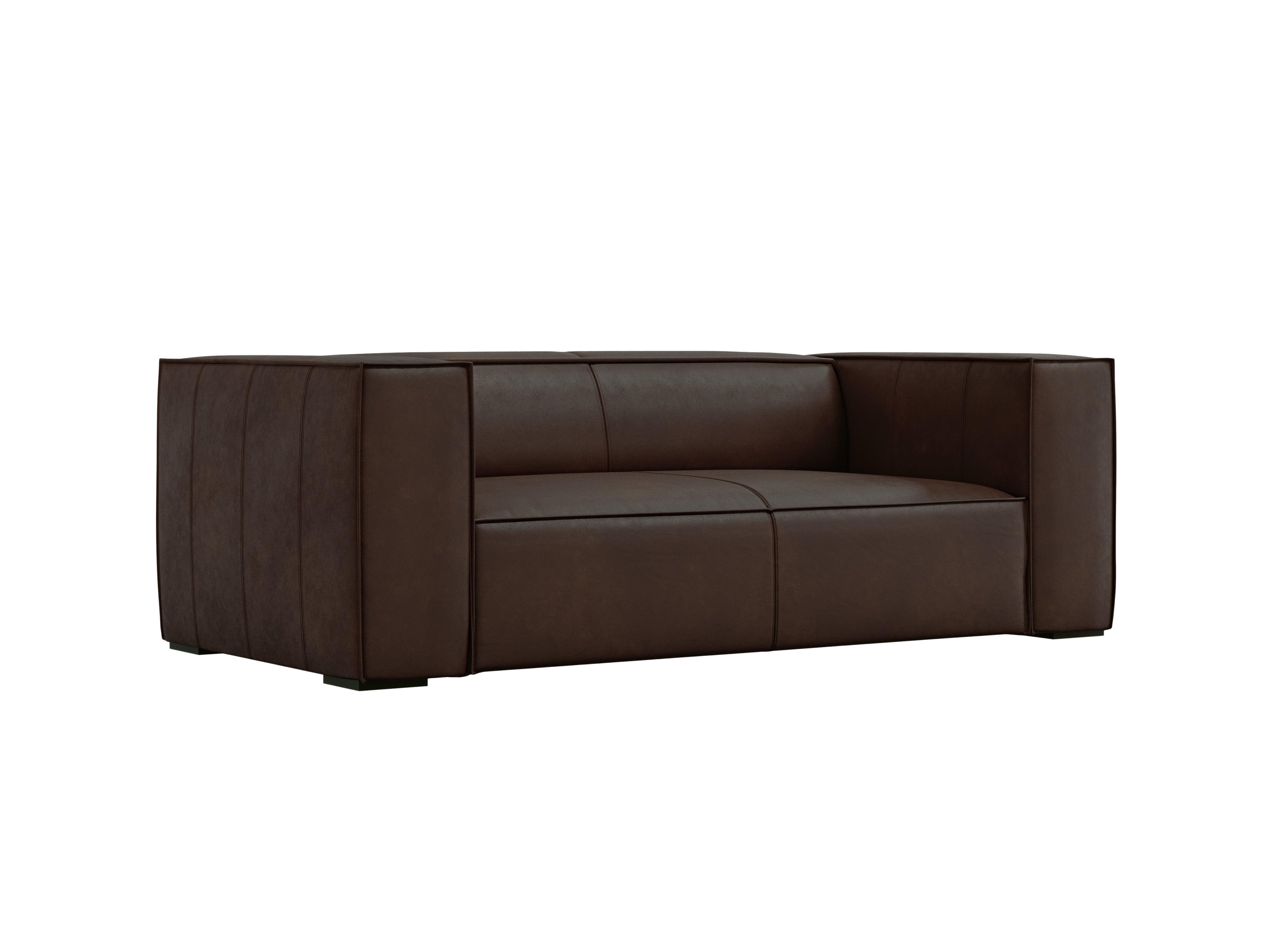 Sofa skórzana 2-osobowa MADAME czekoladowy brąz Windsor & Co Eye on Design