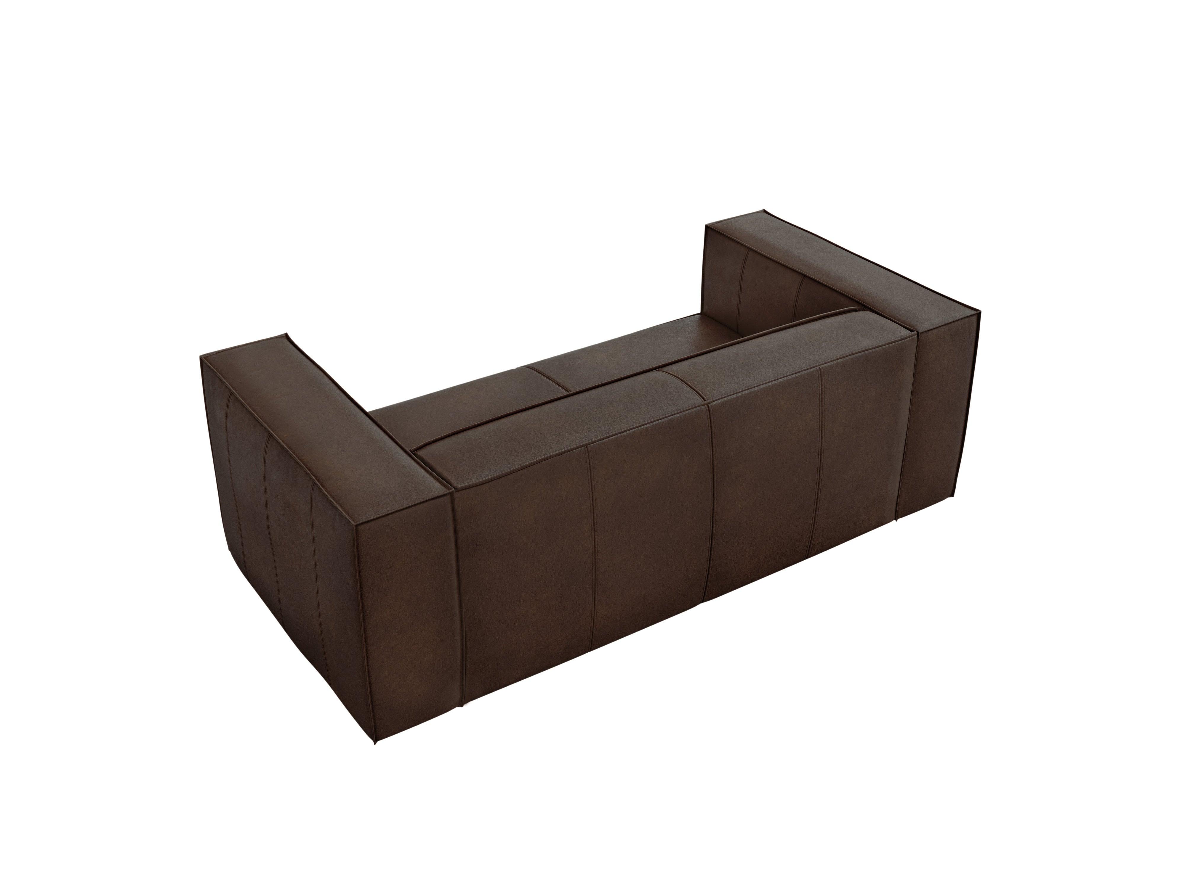 Sofa skórzana 2-osobowa MADAME czekoladowy brąz Windsor & Co Eye on Design