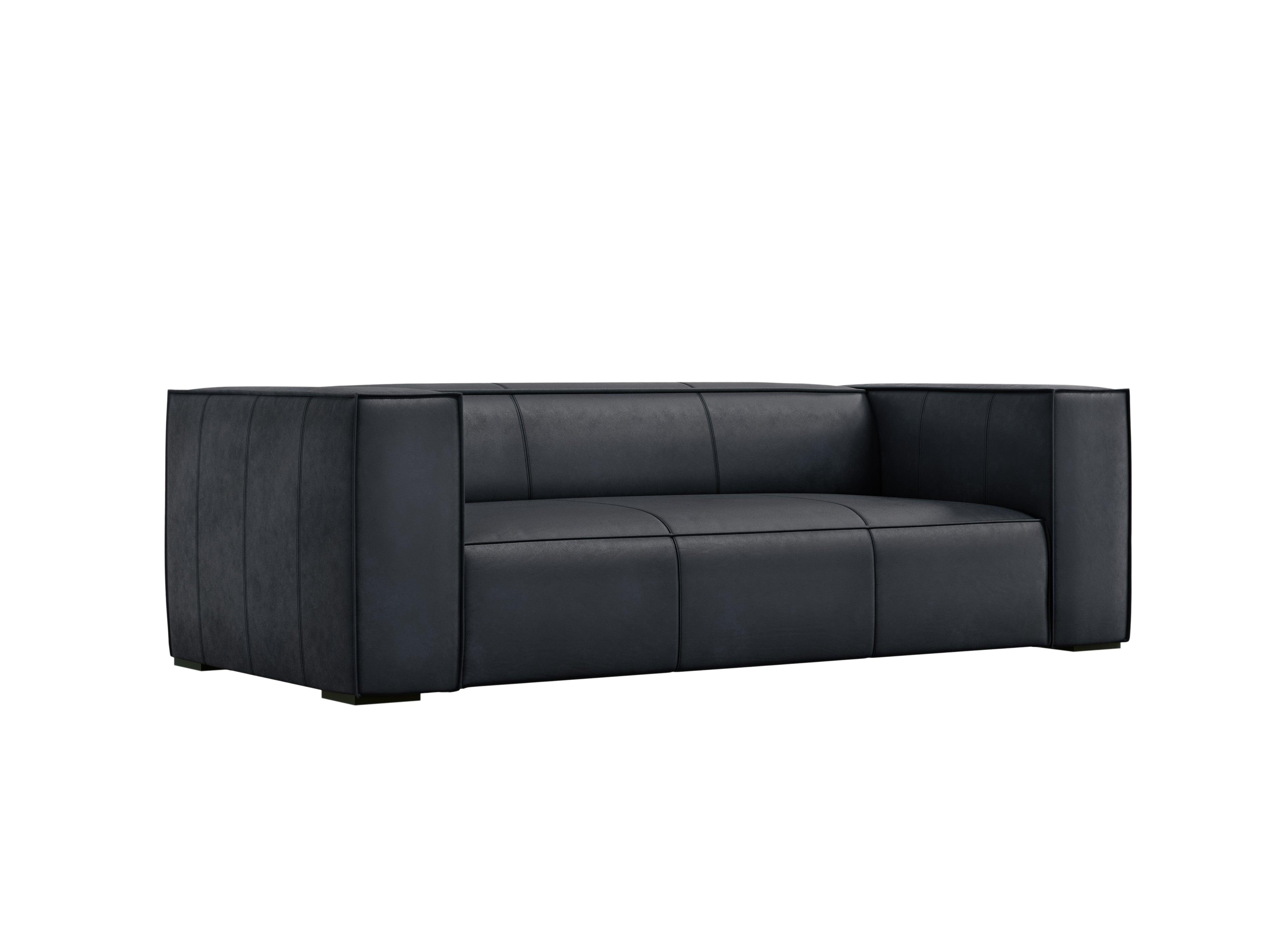 Sofa skórzana 3-osobowa MADAME grafitowy Windsor & Co Eye on Design