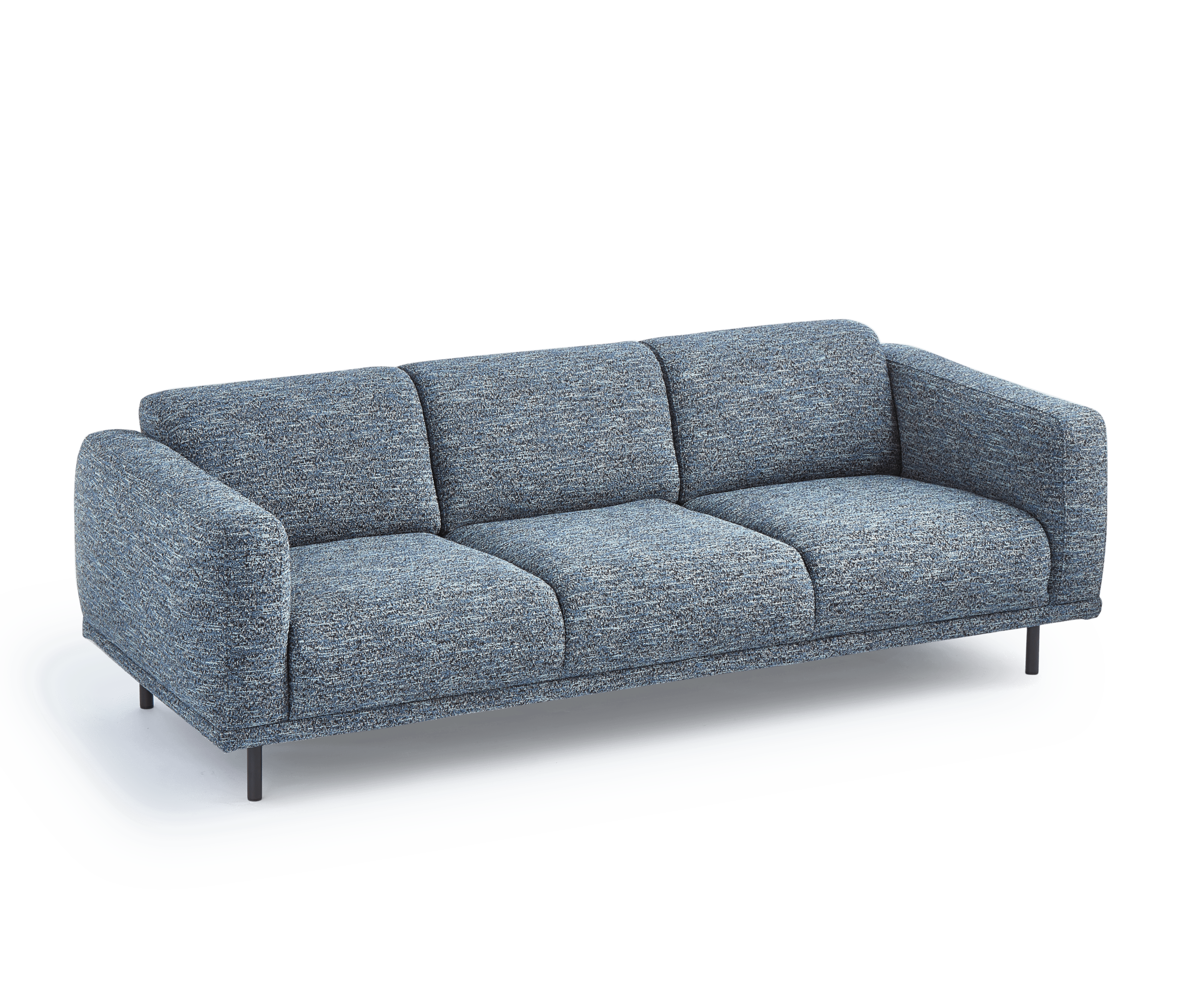 Sofa TEDDY BOHO niebieski melanż Pols Potten Eye on Design