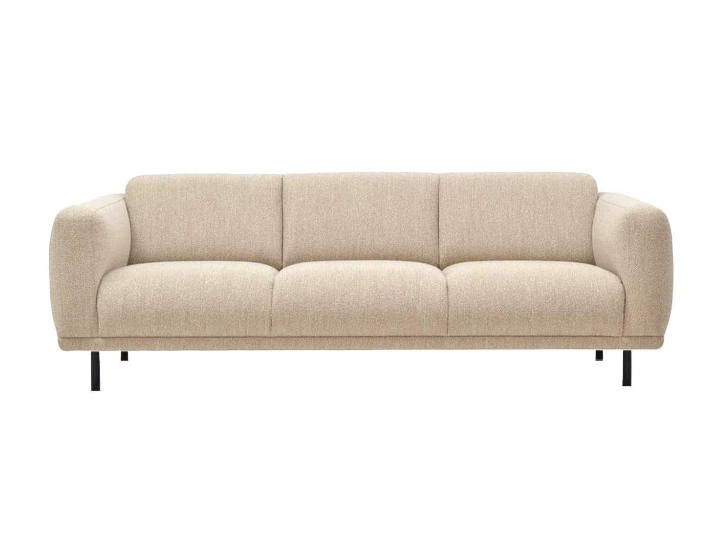 Sofa w tkaninie boucle 3-osobowa TEDDY beżowy Pols Potten Eye on Design