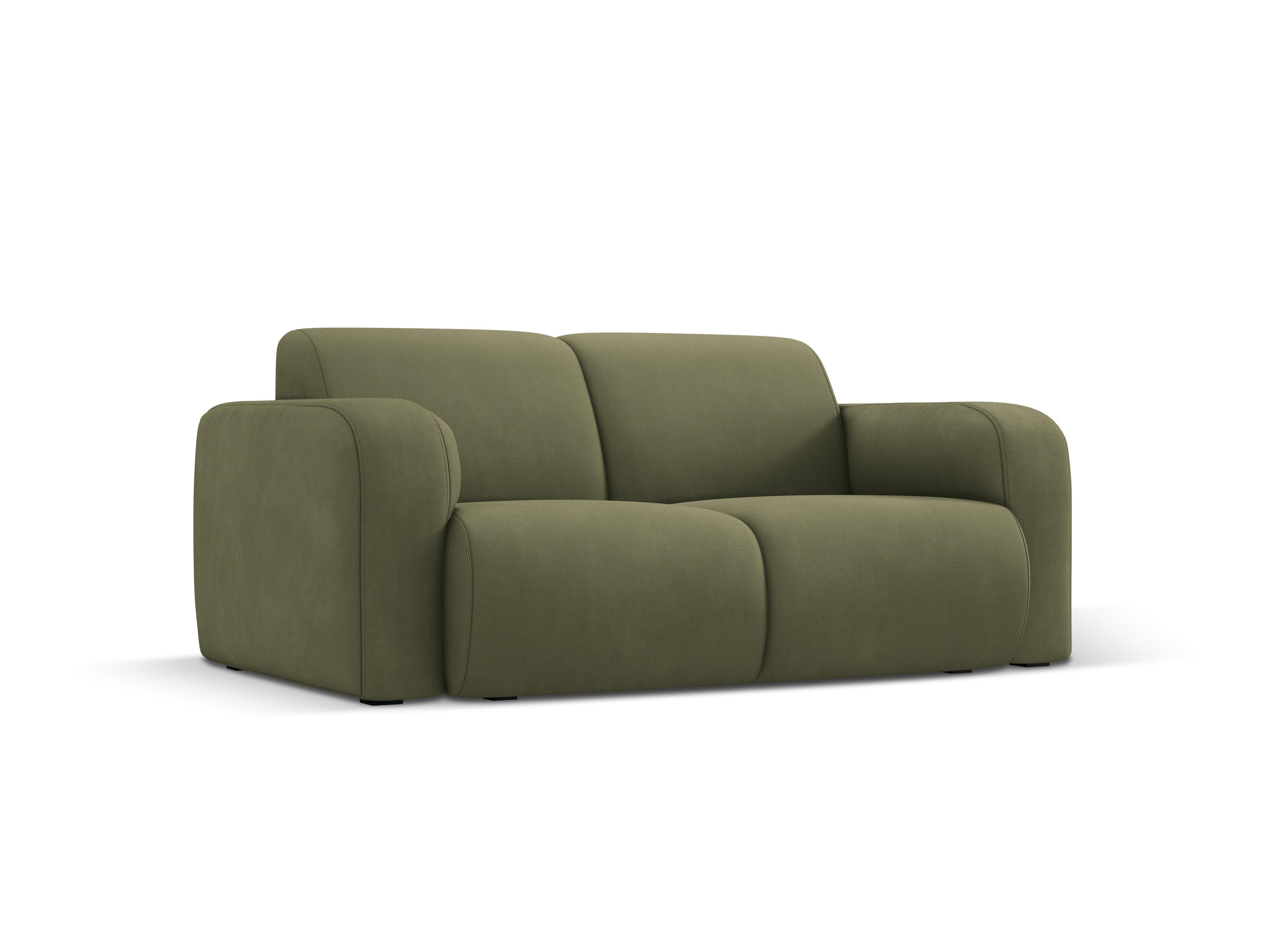 Sofa w tkaninie chenillowej 2-osobowa LOLA jasnozielony Windsor & Co Eye on Design