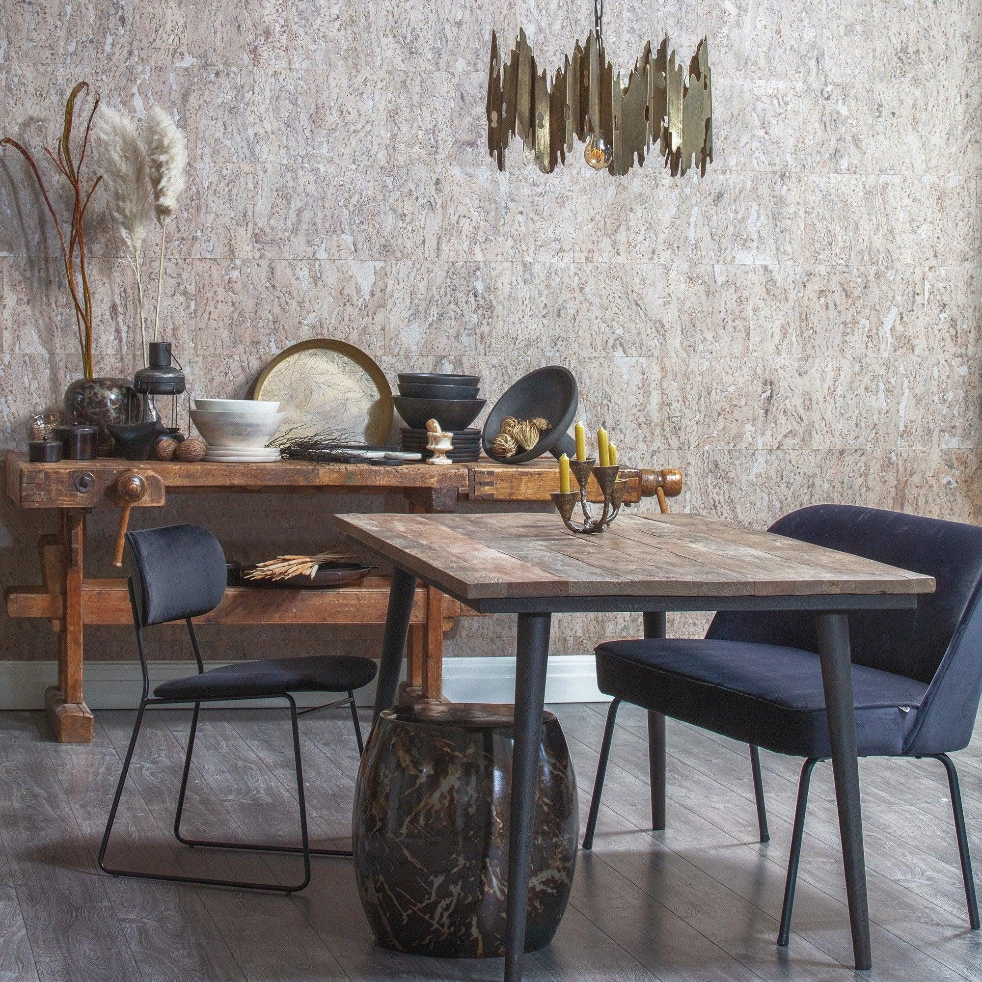 Sofa welurowa VOGUE STRUCTURE WHEATFIELD beżowy Be Pure Eye on Design