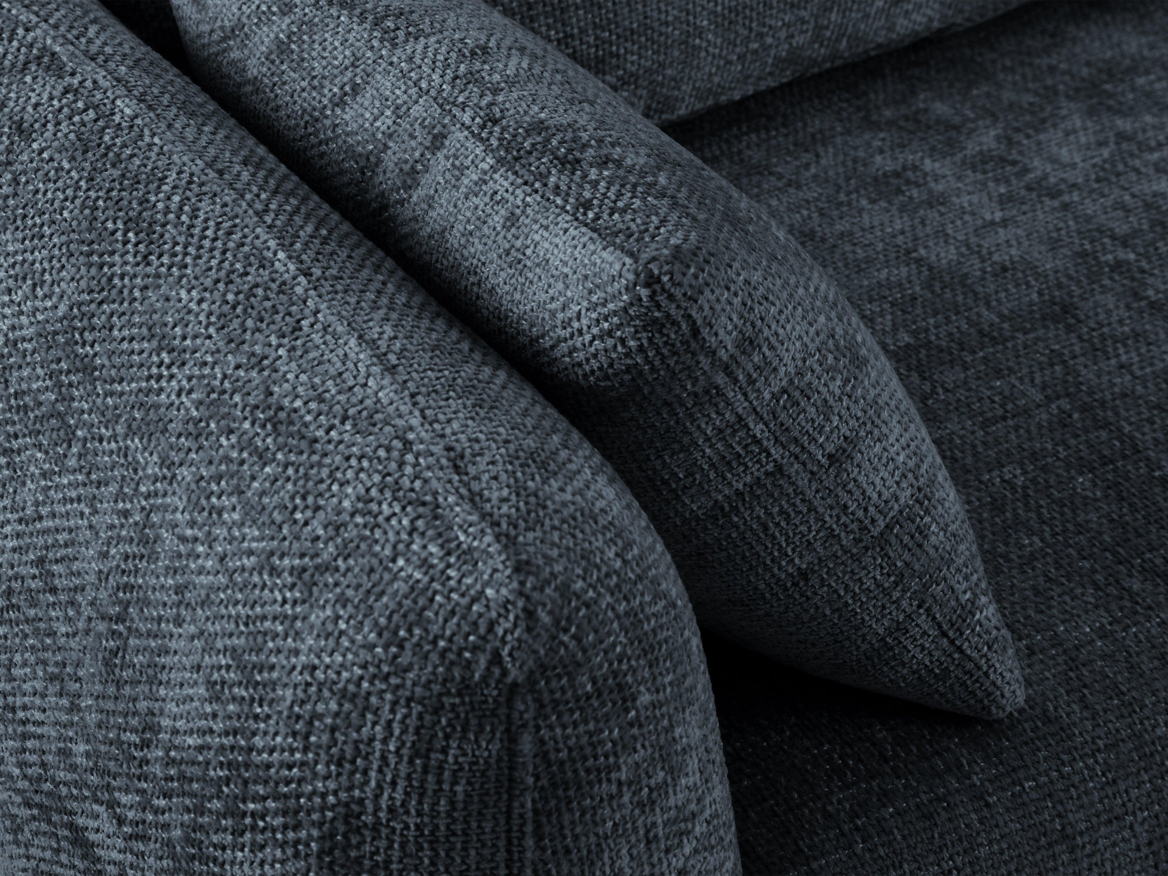 Sofa z funkcją spania MATERA granatowy szenil Cosmopolitan Design Eye on Design