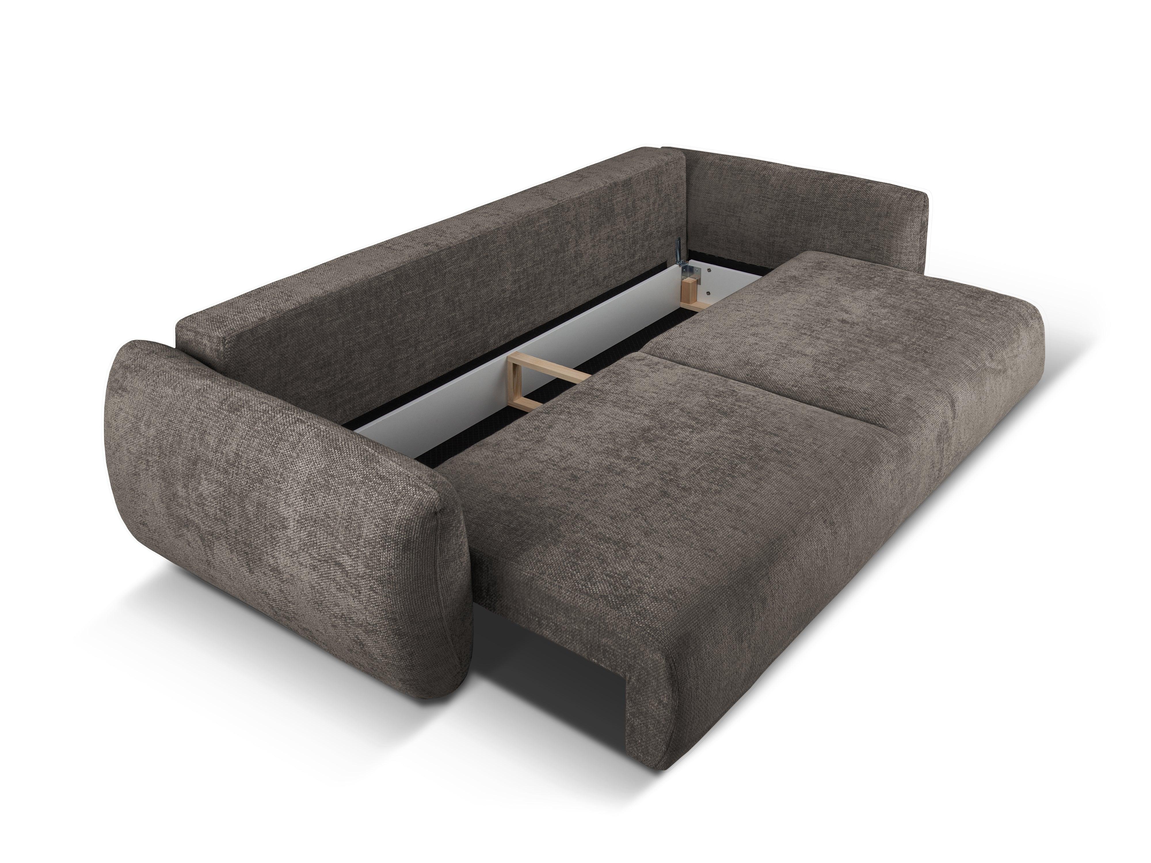 Sofa z funkcją spania MATERA szary szenil Cosmopolitan Design Eye on Design