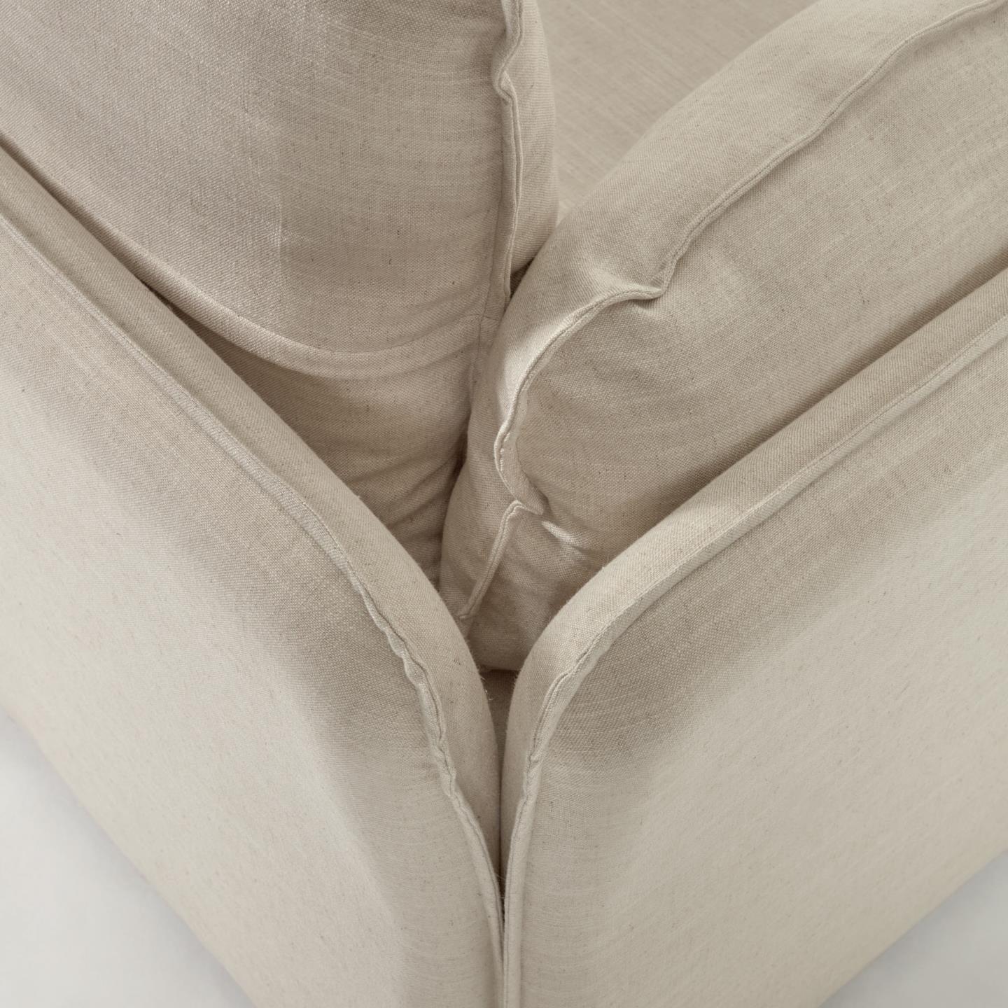 Sofa z funkcją spania TANIT kremowy La Forma Eye on Design