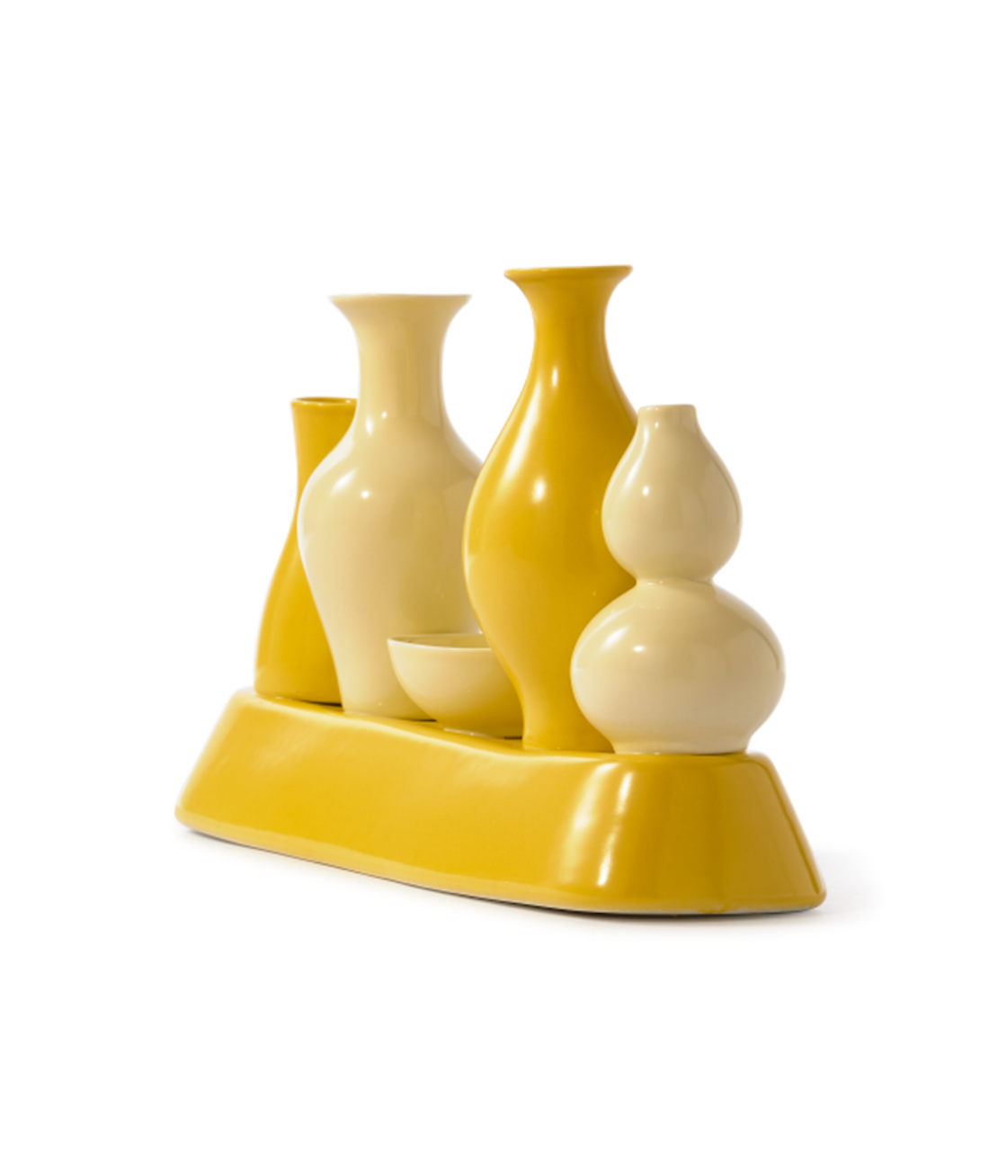 SHANGHAI Vase gelb