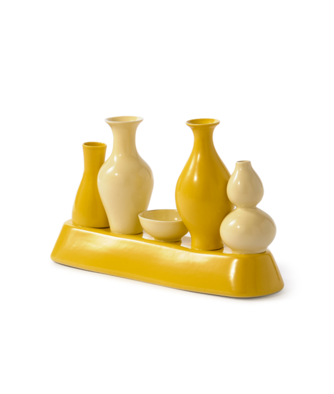 SHANGHAI Vase gelb