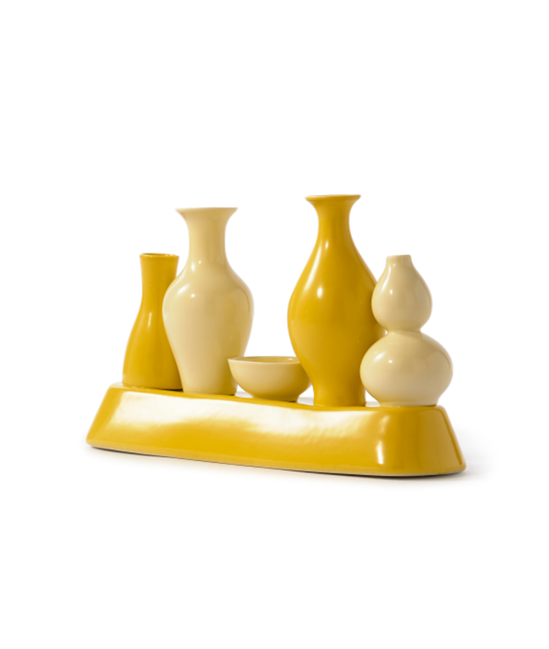SHANGHAI Vase gelb