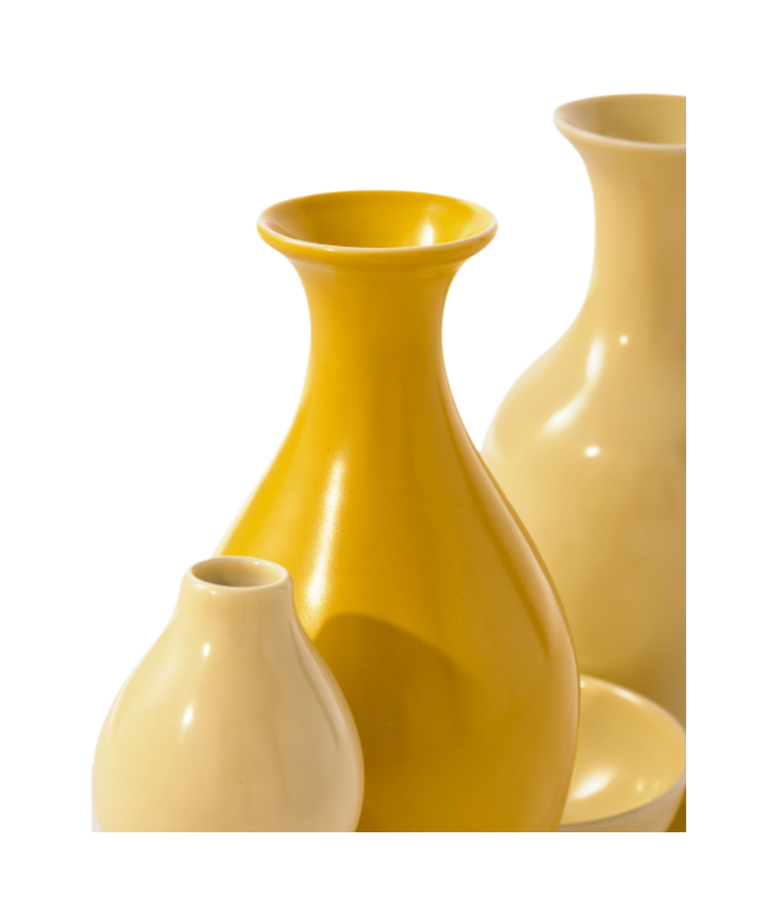 SHANGHAI Vase gelb