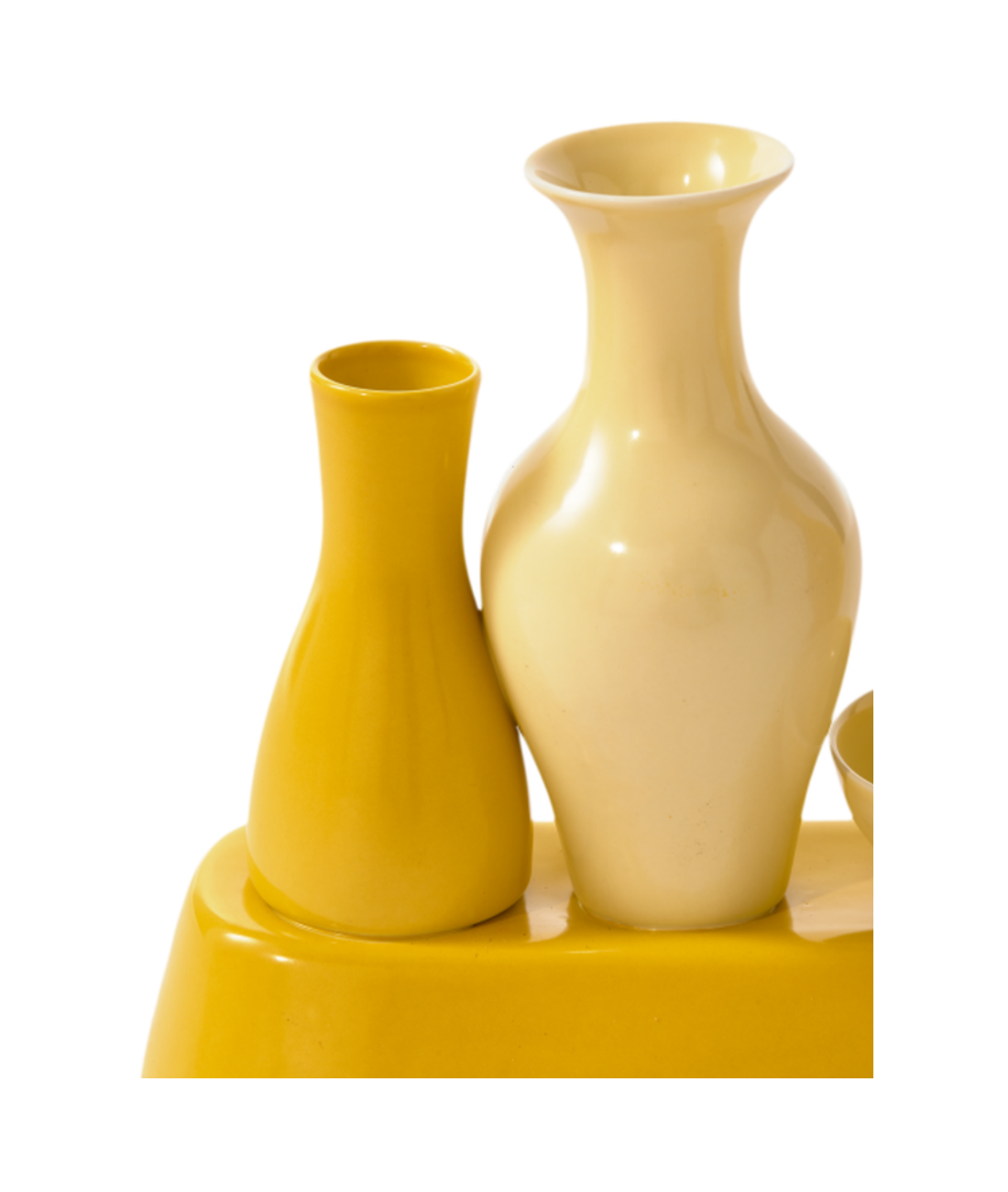 SHANGHAI Vase gelb