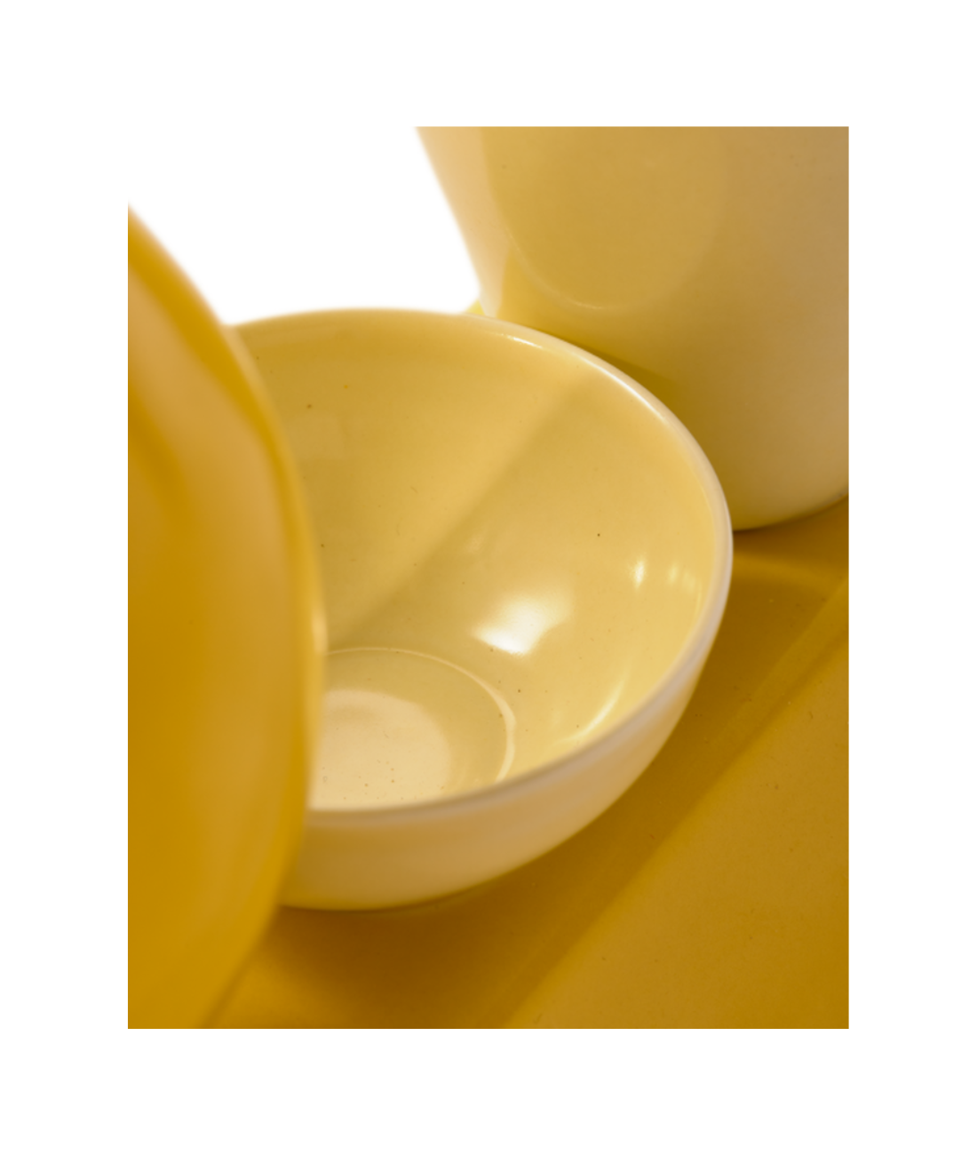 SHANGHAI Vase gelb