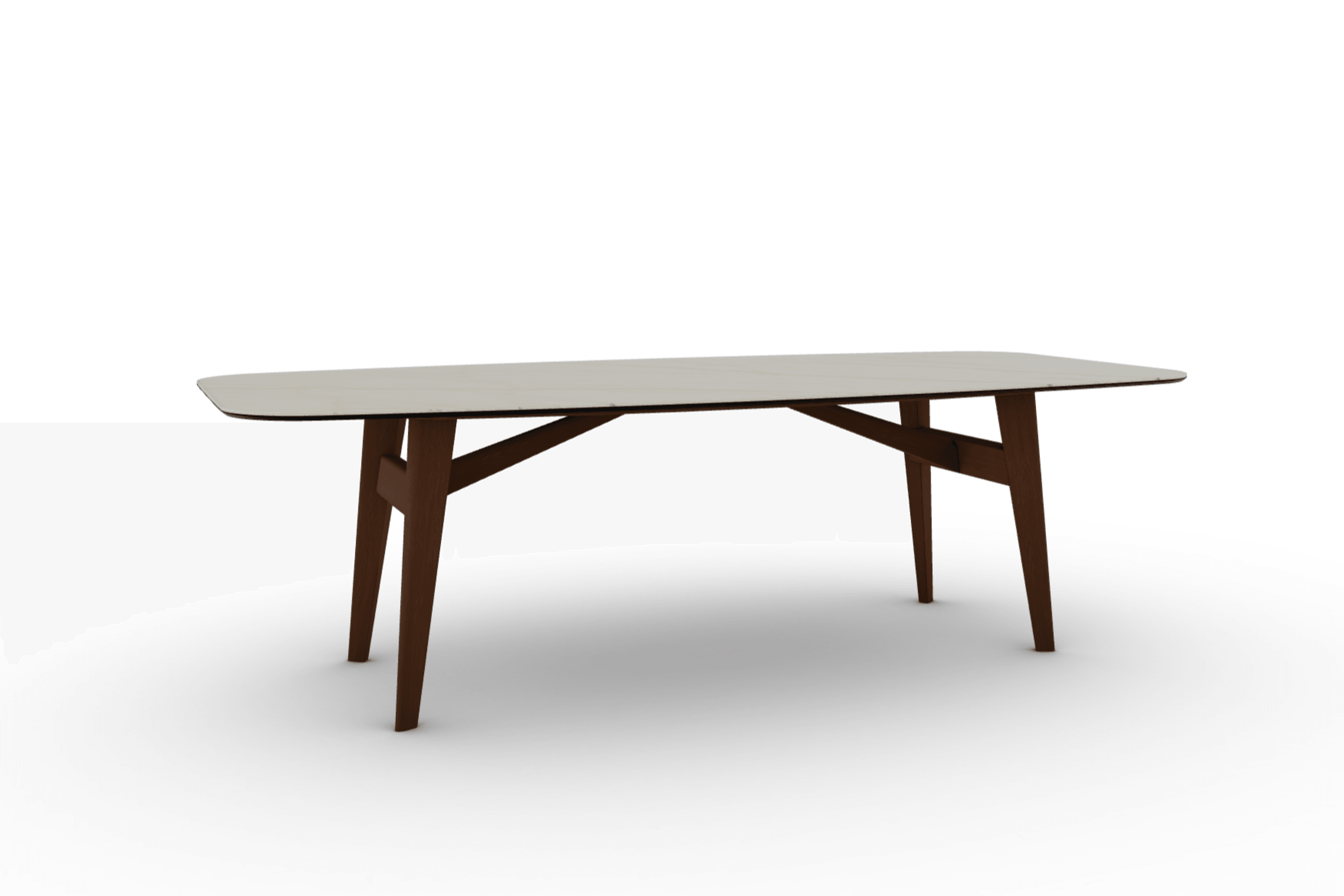 Stół ABREY złoty marmur Calligaris Eye on Design
