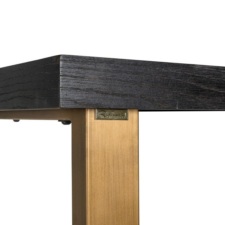 Stół barowy BLACKBONE mosiężny Richmond Interiors Eye on Design