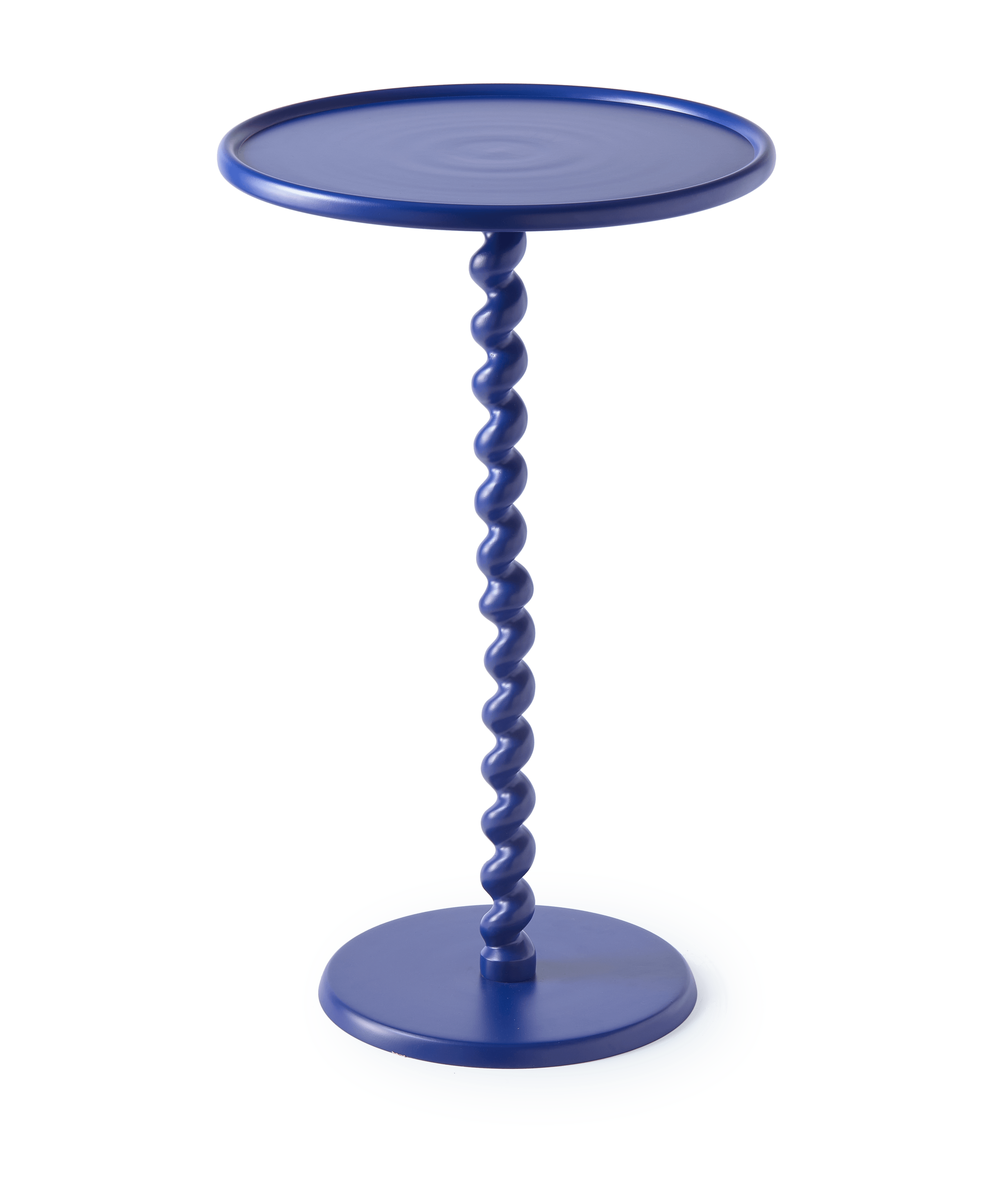 Stół barowy TWISTER ciemnoniebieski Pols Potten Eye on Design