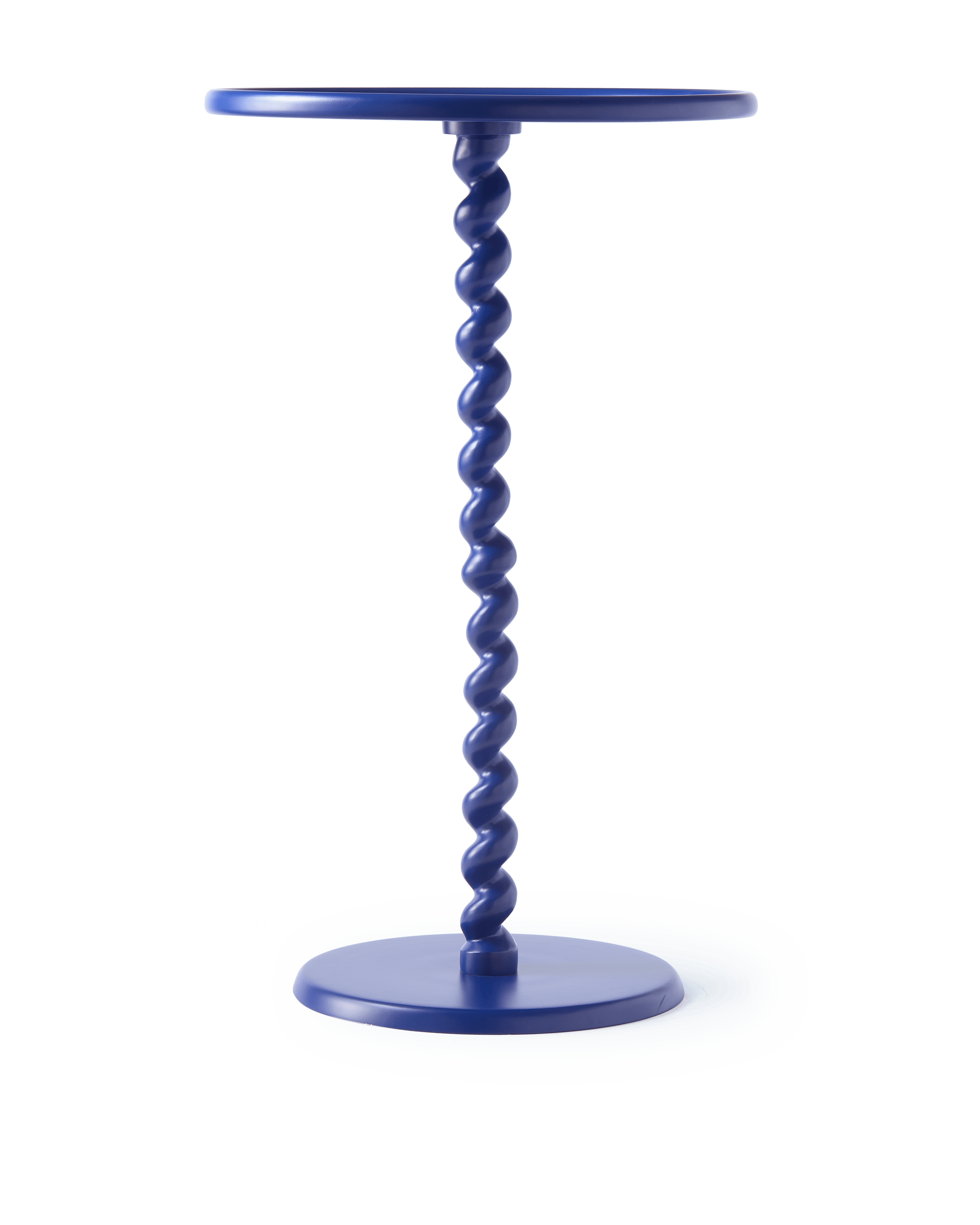 Stół barowy TWISTER ciemnoniebieski Pols Potten Eye on Design