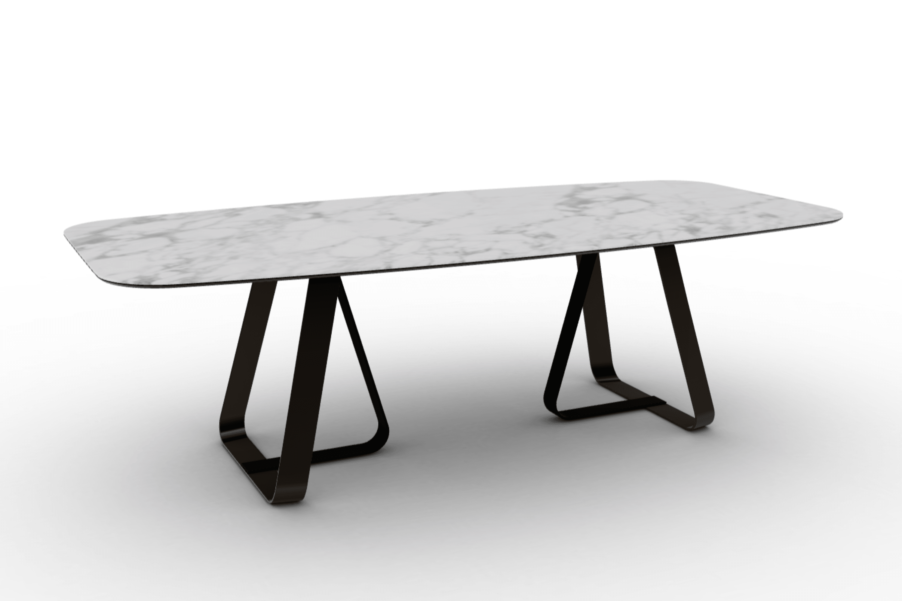 Stół jadalniany SUNSHINE biały marmur Calligaris Eye on Design