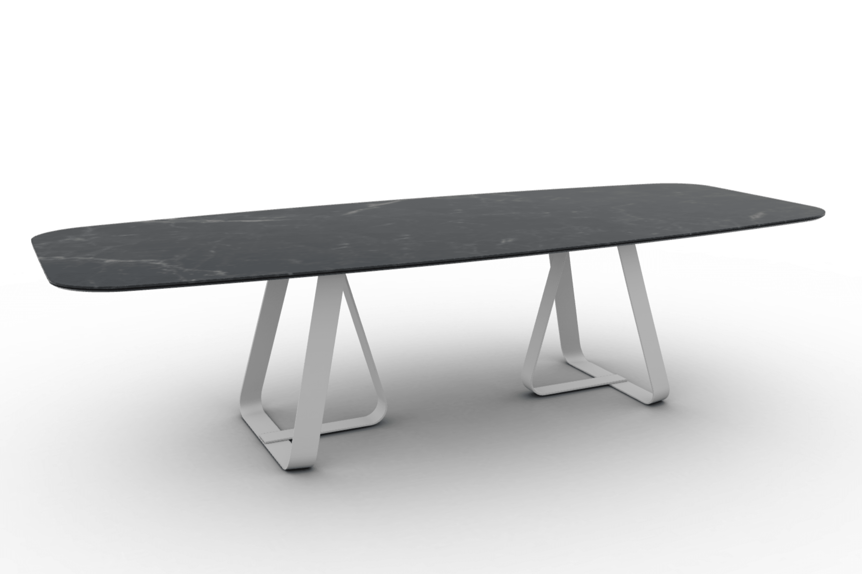 Stół jadalniany SUNSHINE czarny marmur Calligaris Eye on Design