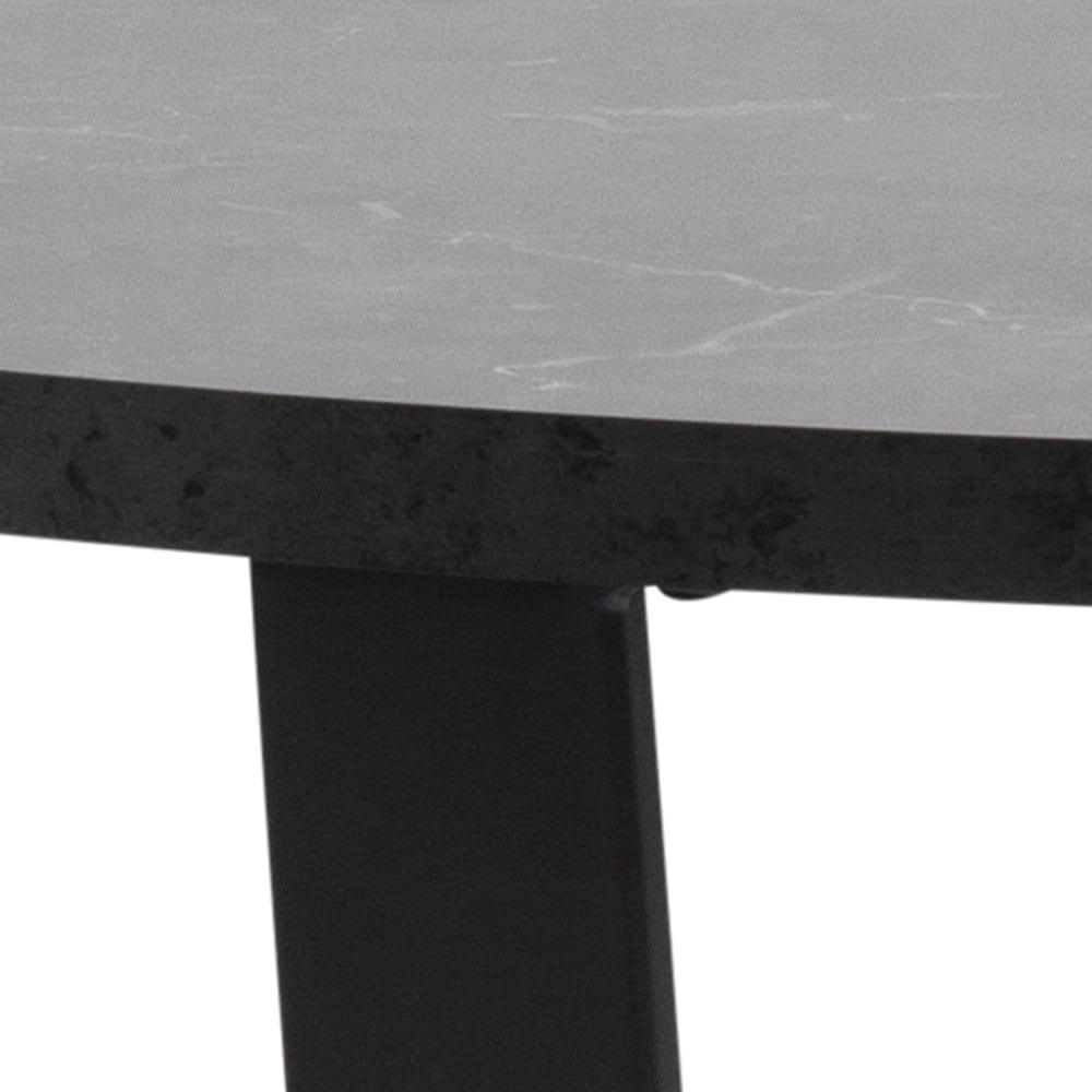 Stół okrągły AMBLE czarny marmur Home Essentials Eye on Design