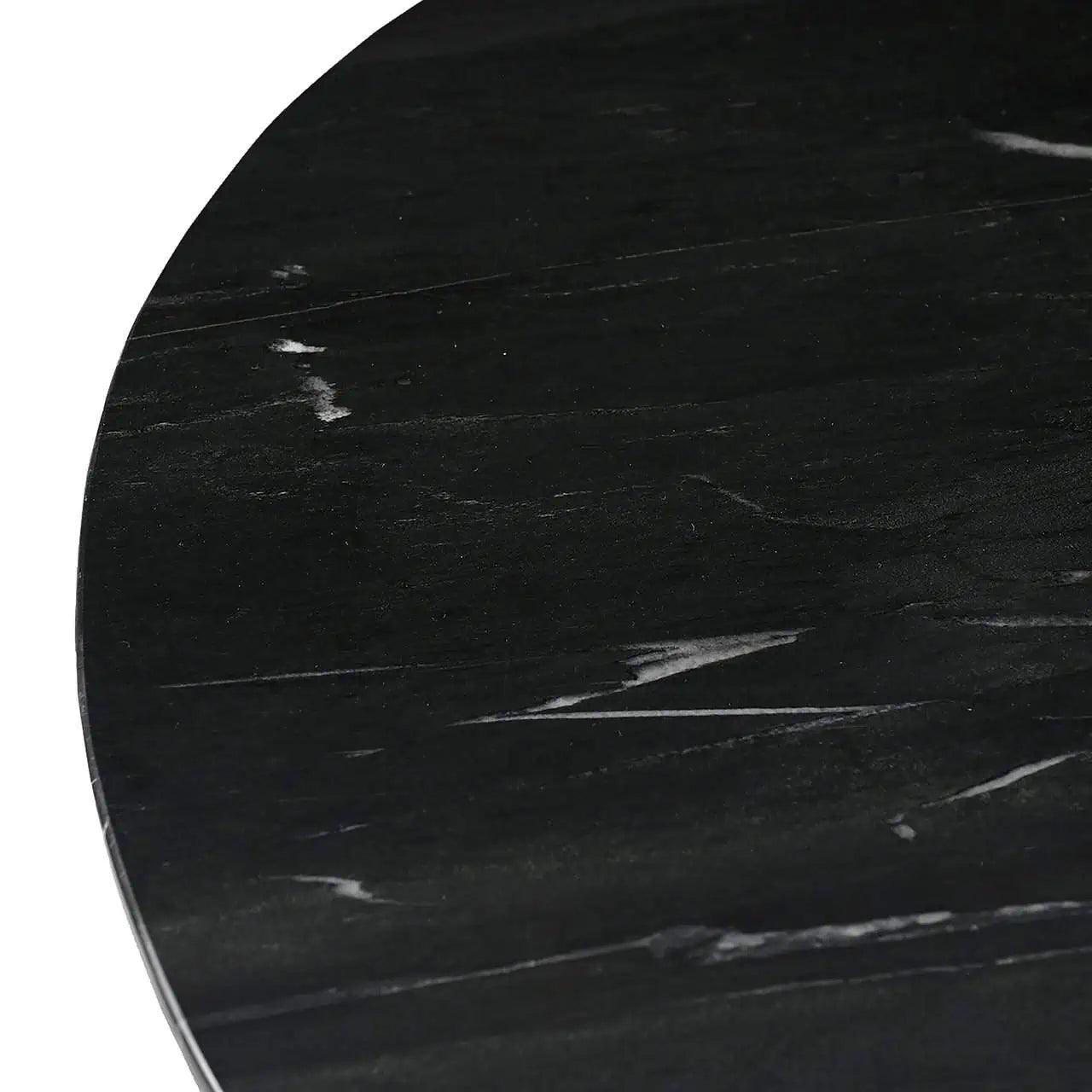 Stół okrągły COLLADA czarny marmur Richmond Interiors Eye on Design