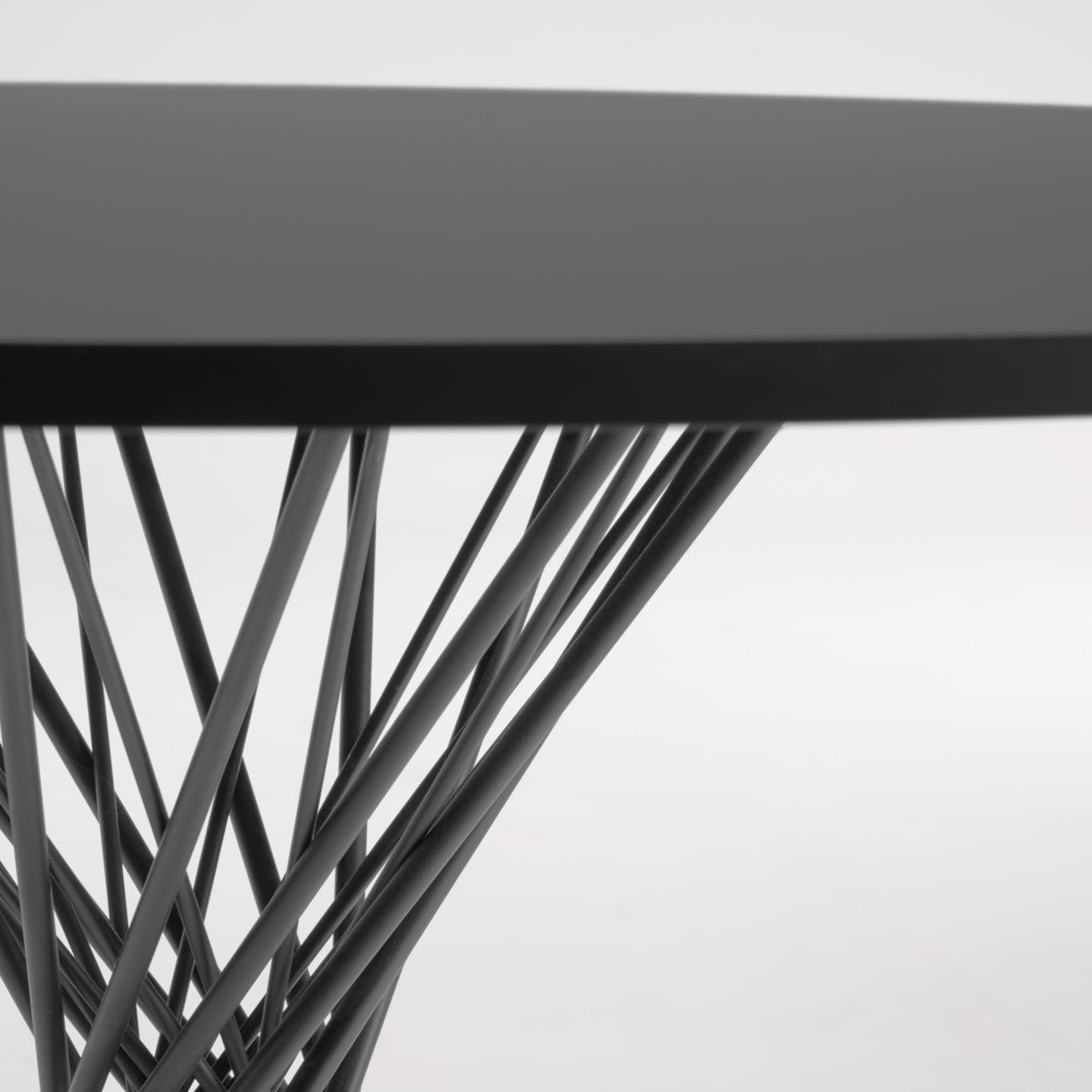 Stół okrągły NIUT czarny La Forma Eye on Design