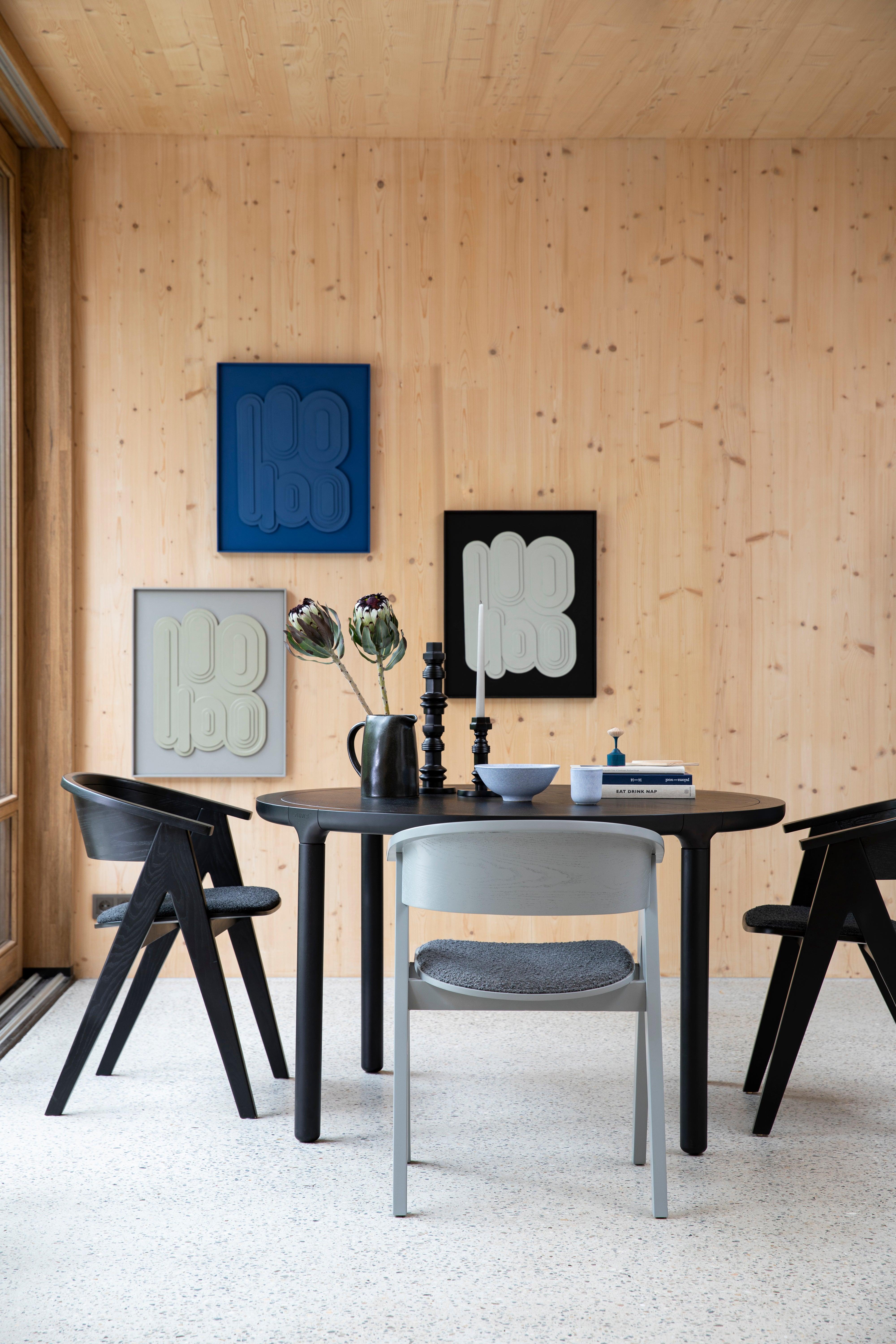 Storm Table '128 Black Zuiver Eye on Design