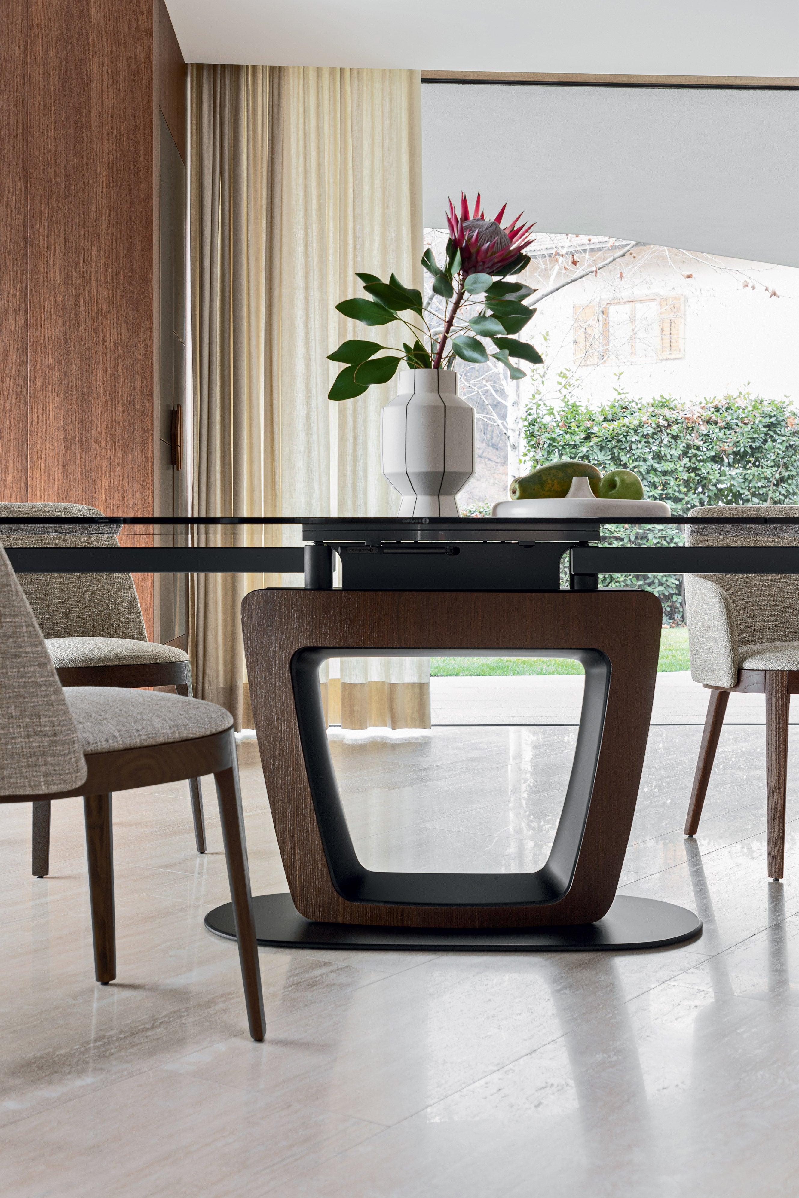 Stół ORBITAL złoty marmur Calligaris Eye on Design