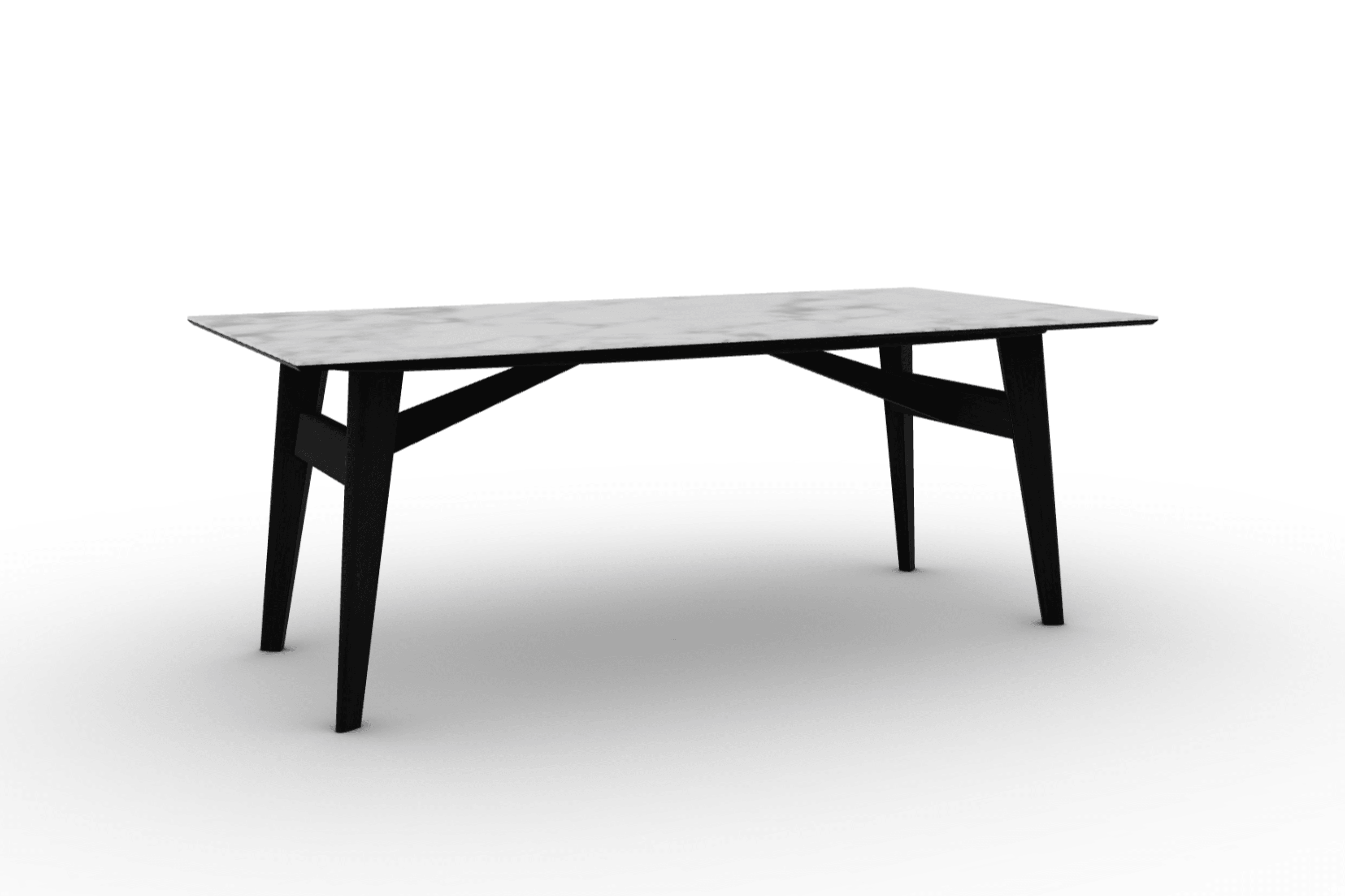 Stół prostokątny ABREY biały marmur Calligaris Eye on Design